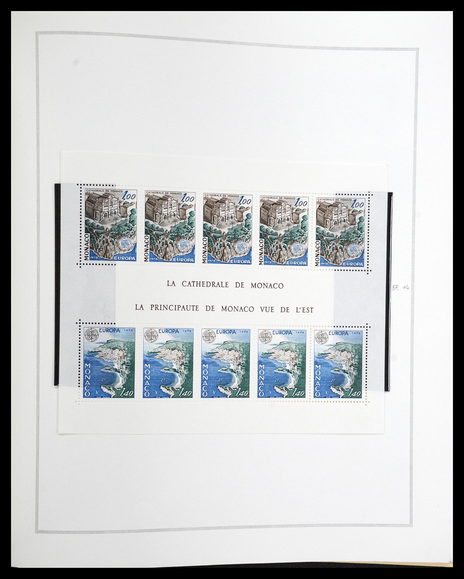 36631 101 - Postzegelverzameling 36631 Monaco 1885-1980.