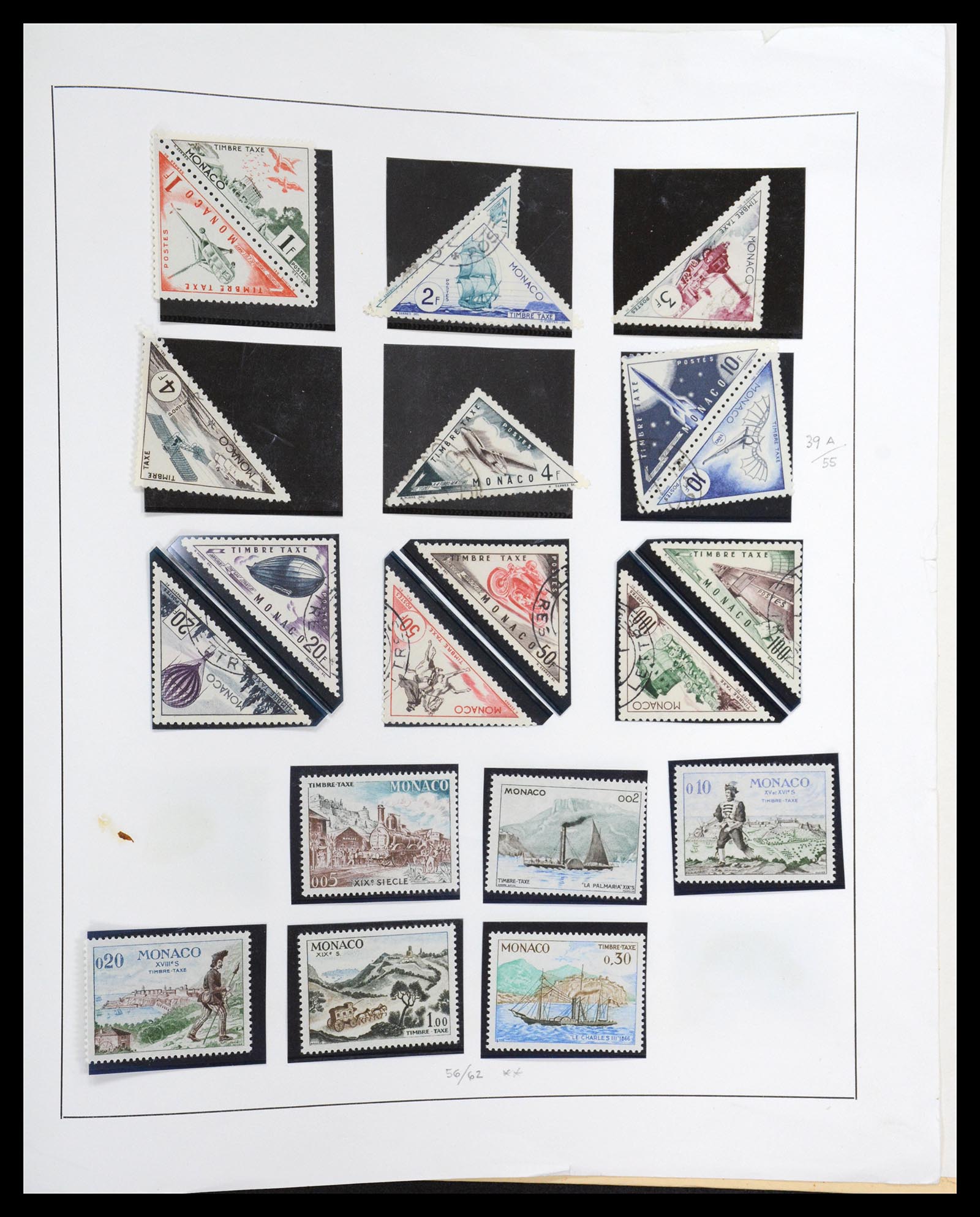 36631 104 - Stamp collection 36631 Monaco 1885-1980.