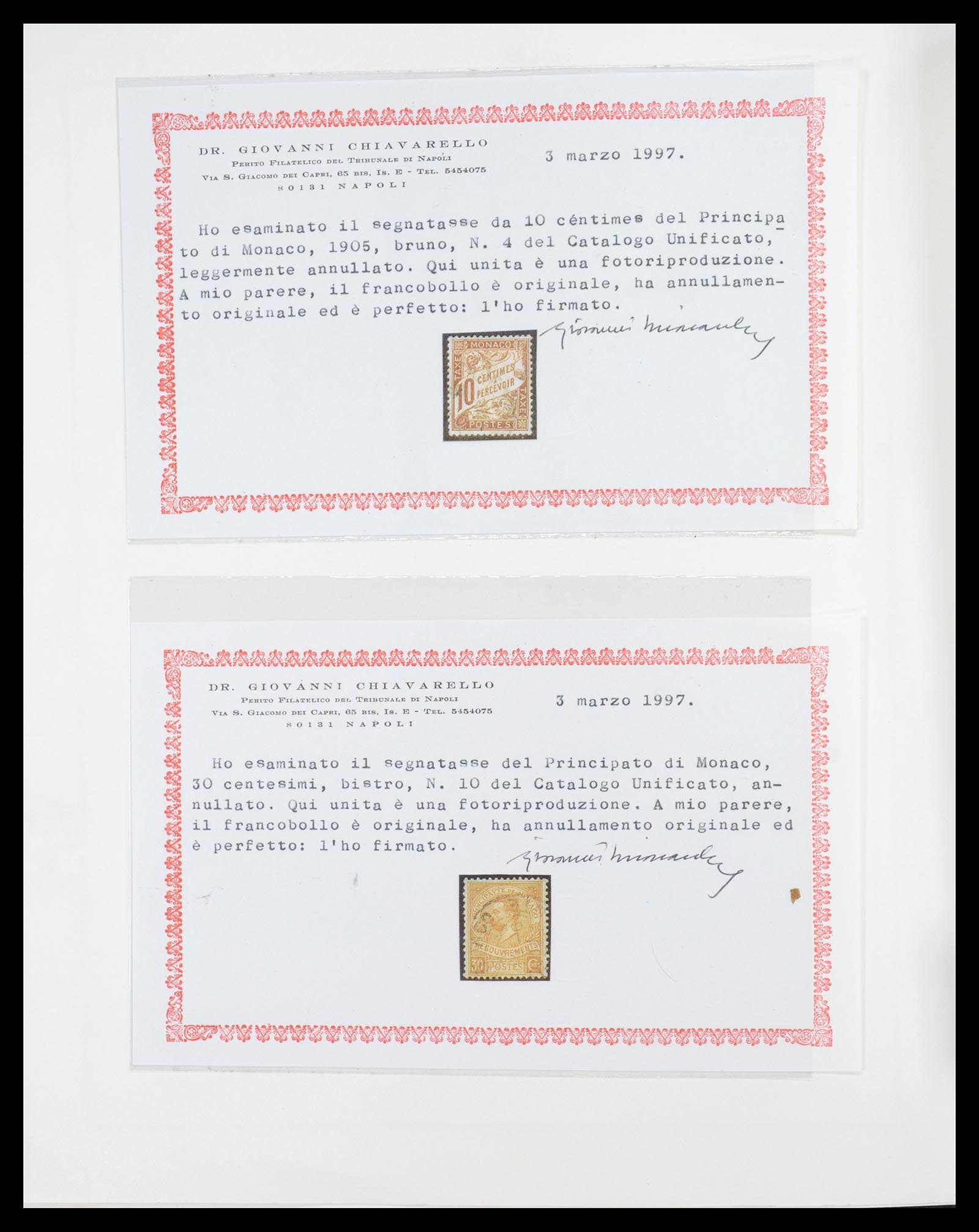 36631 105 - Stamp collection 36631 Monaco 1885-1980.