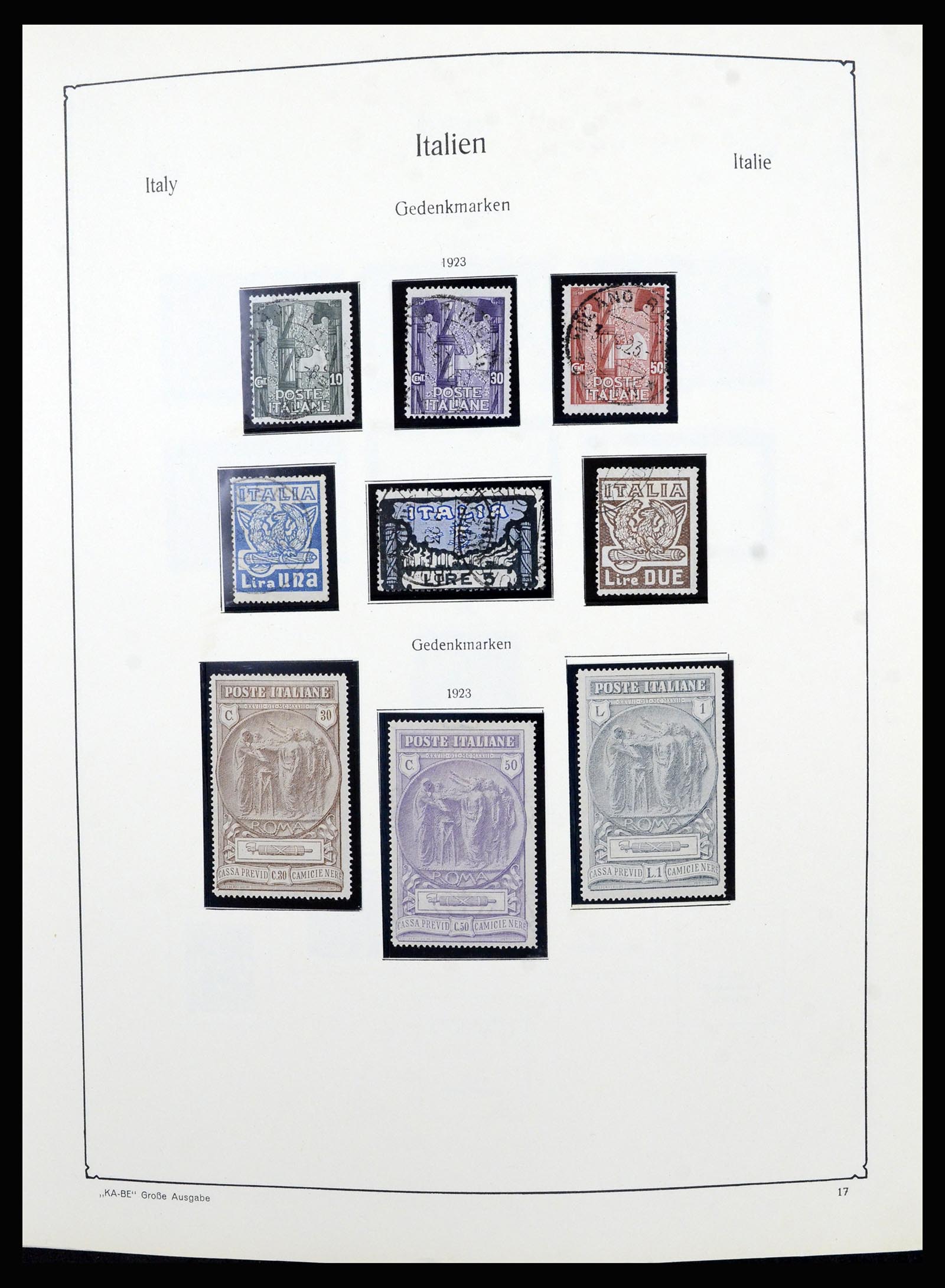 36632 017 - Postzegelverzameling 36632 Italy 1861-1977.