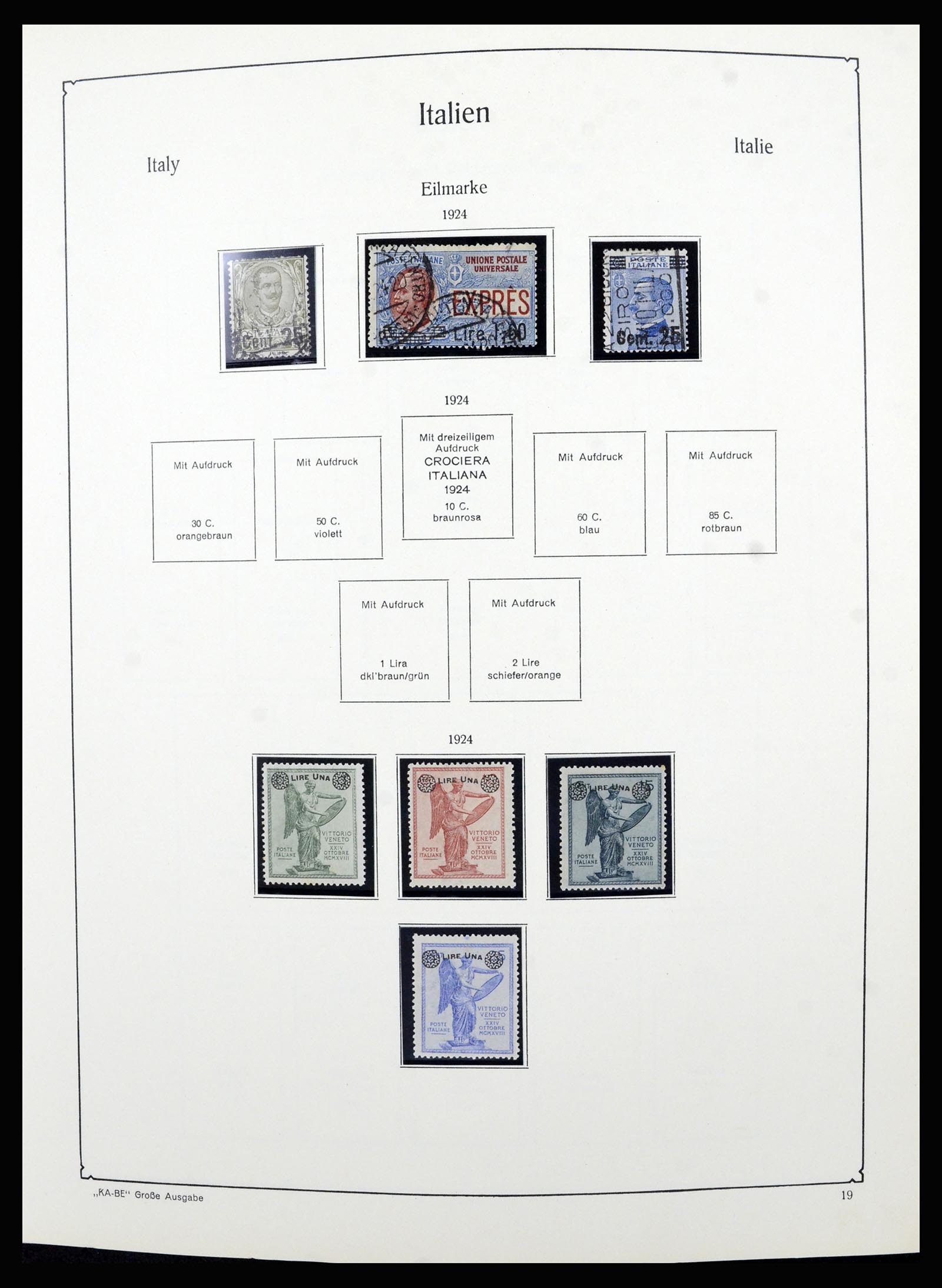 36632 019 - Postzegelverzameling 36632 Italy 1861-1977.