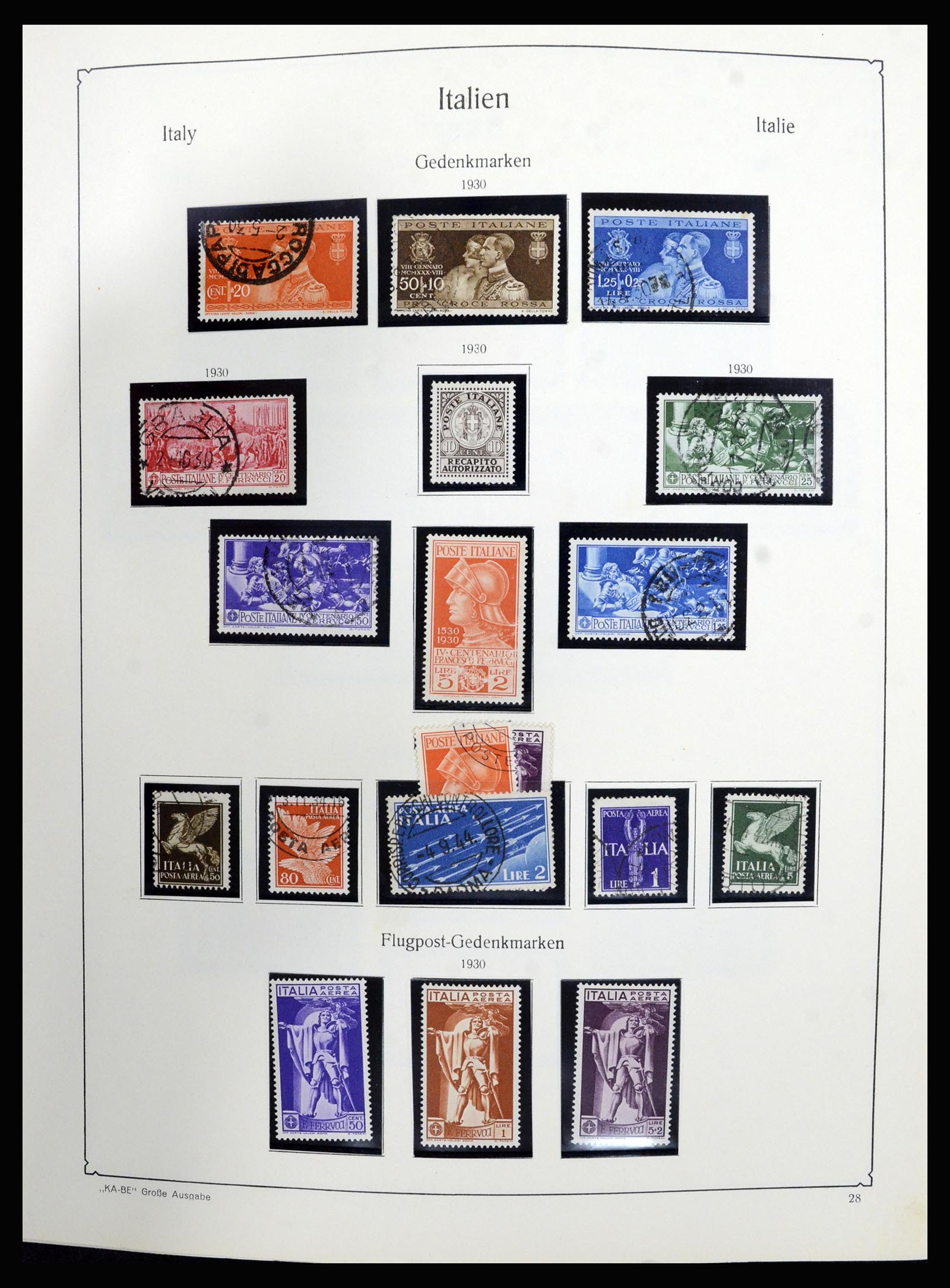36632 028 - Postzegelverzameling 36632 Italy 1861-1977.