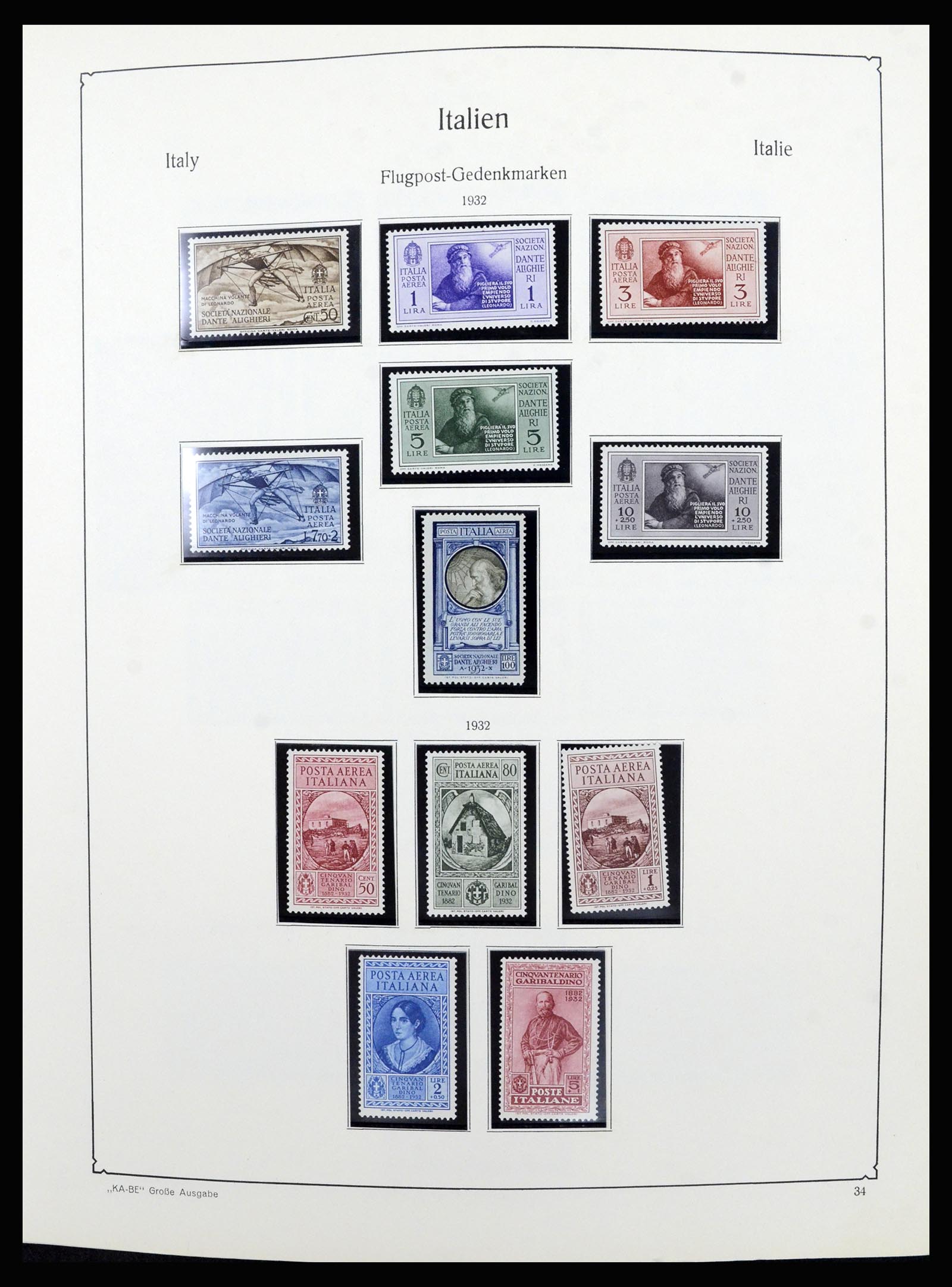 36632 034 - Postzegelverzameling 36632 Italy 1861-1977.