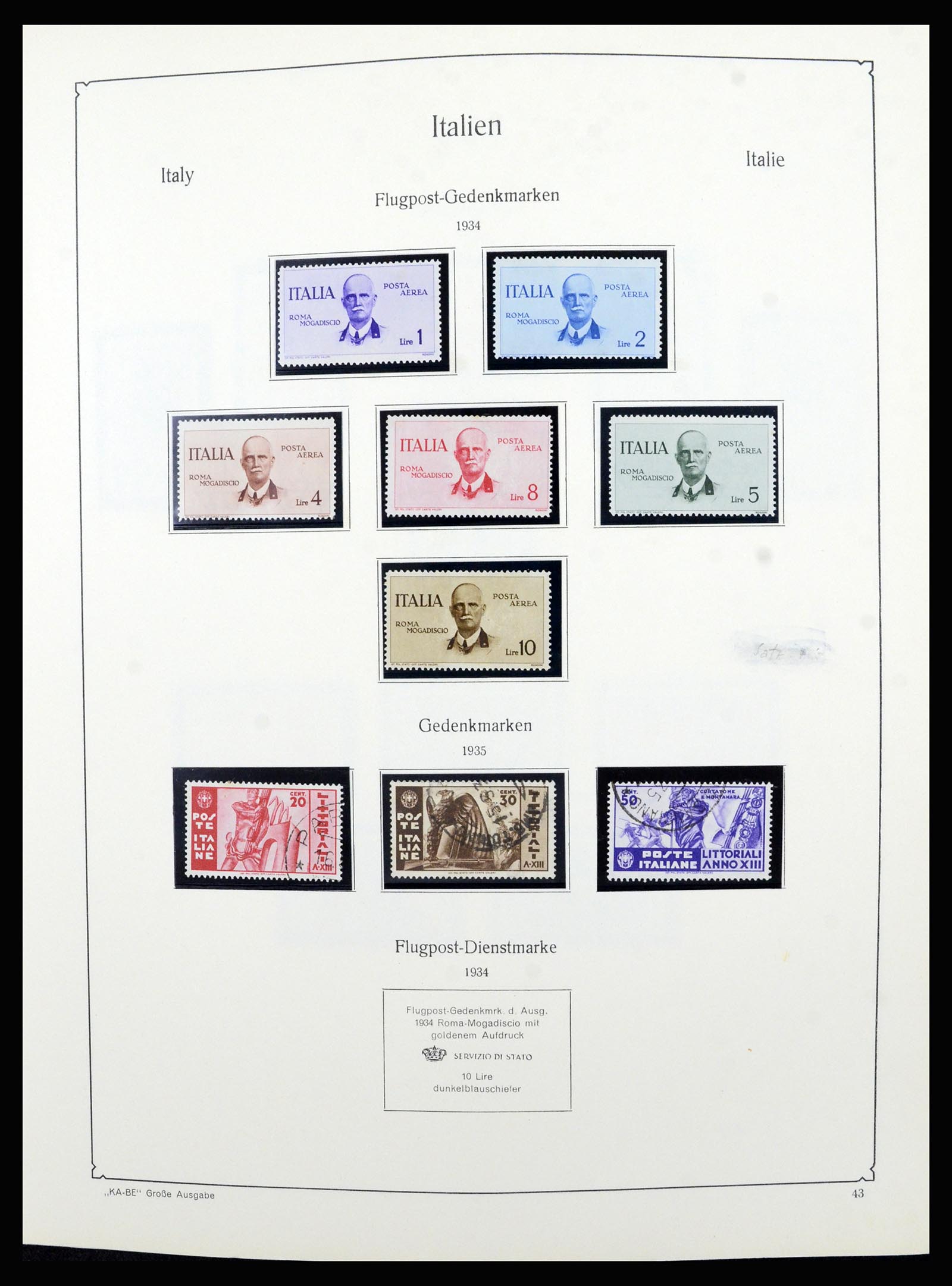 36632 043 - Postzegelverzameling 36632 Italy 1861-1977.