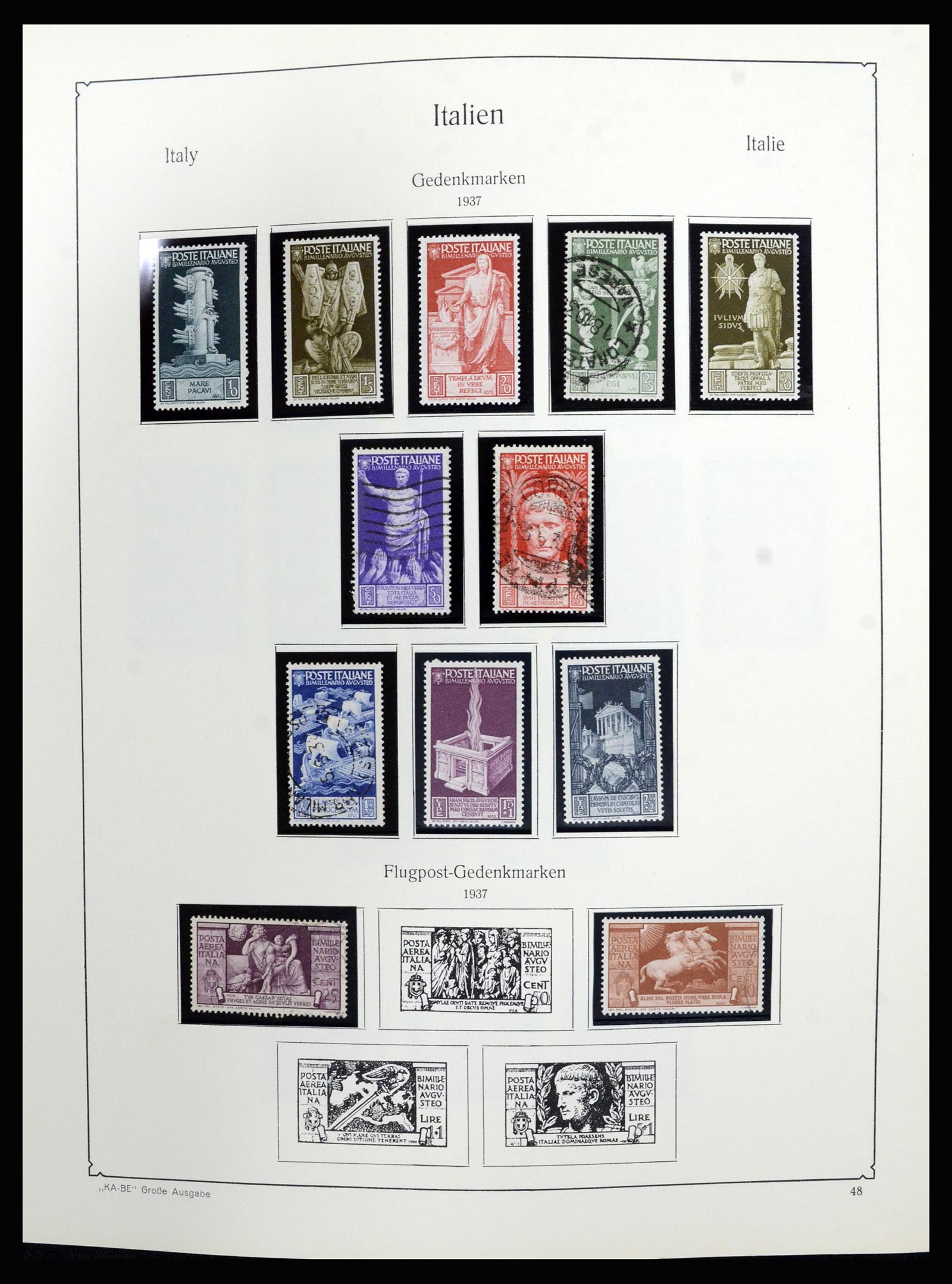 36632 048 - Postzegelverzameling 36632 Italy 1861-1977.