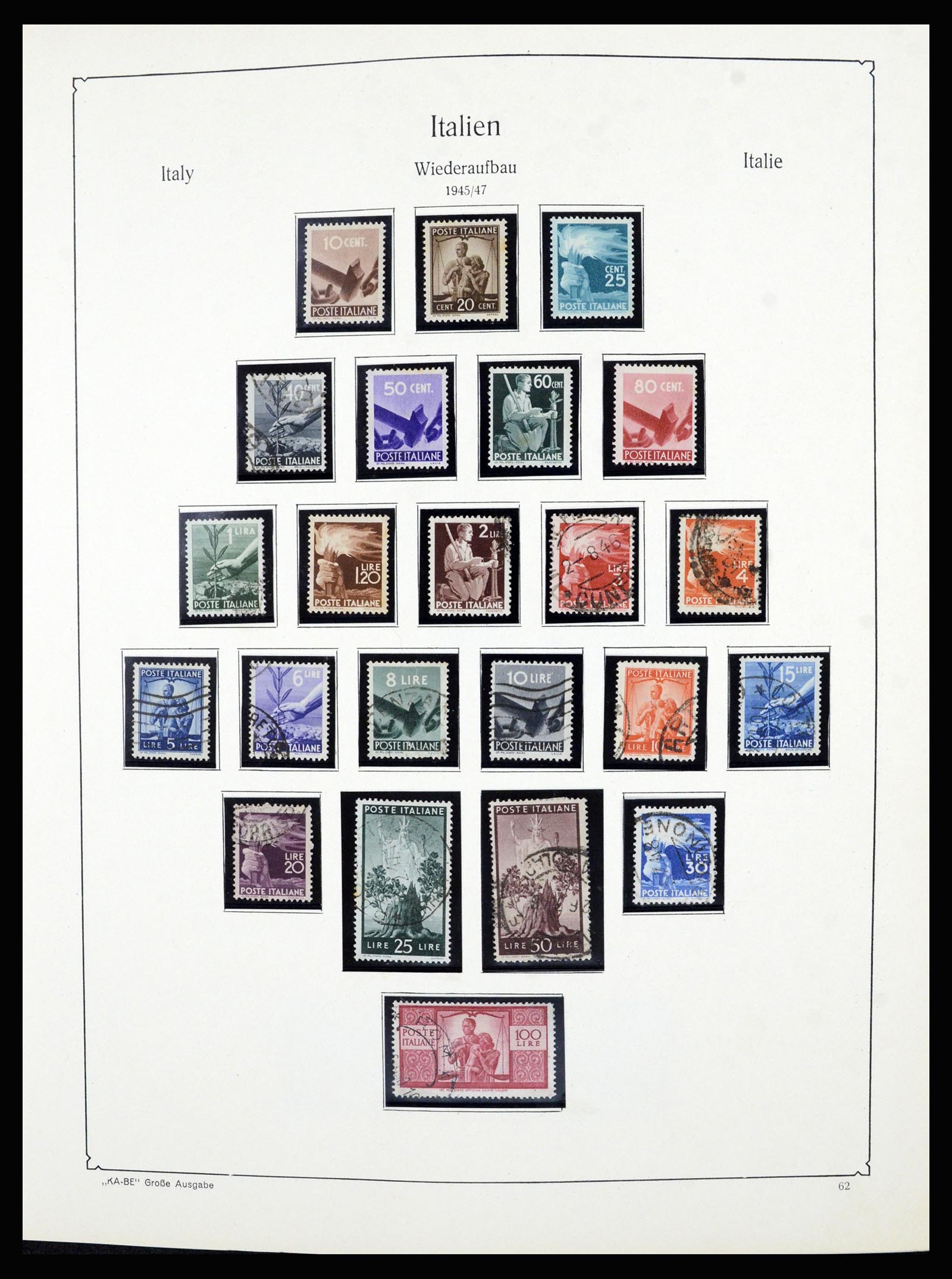 36632 060 - Postzegelverzameling 36632 Italy 1861-1977.