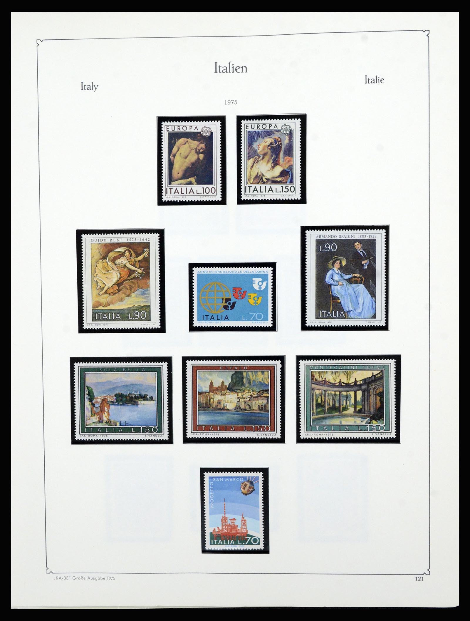 36632 142 - Postzegelverzameling 36632 Italy 1861-1977.