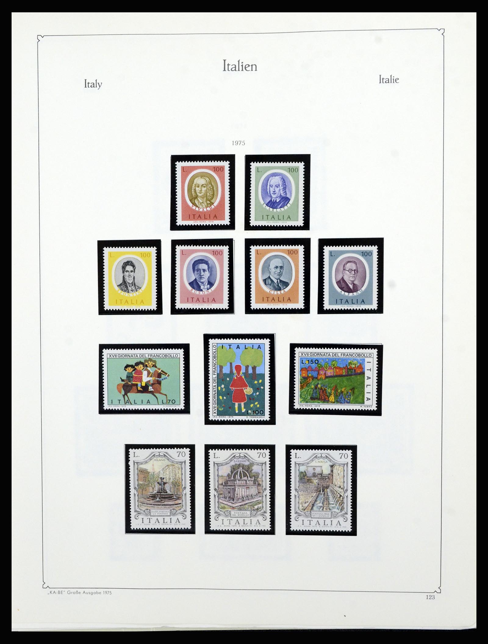 36632 144 - Postzegelverzameling 36632 Italy 1861-1977.