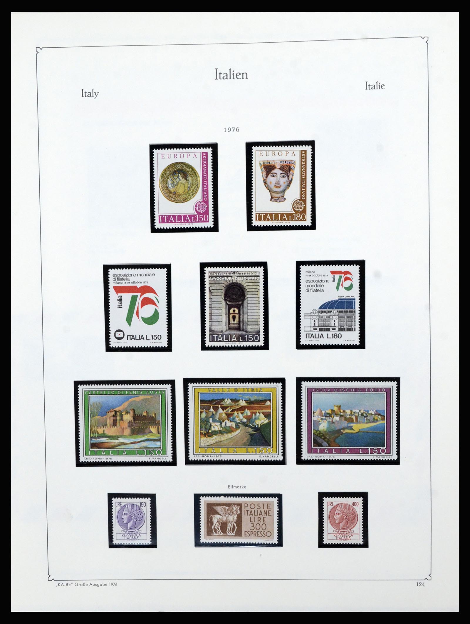 36632 145 - Postzegelverzameling 36632 Italy 1861-1977.