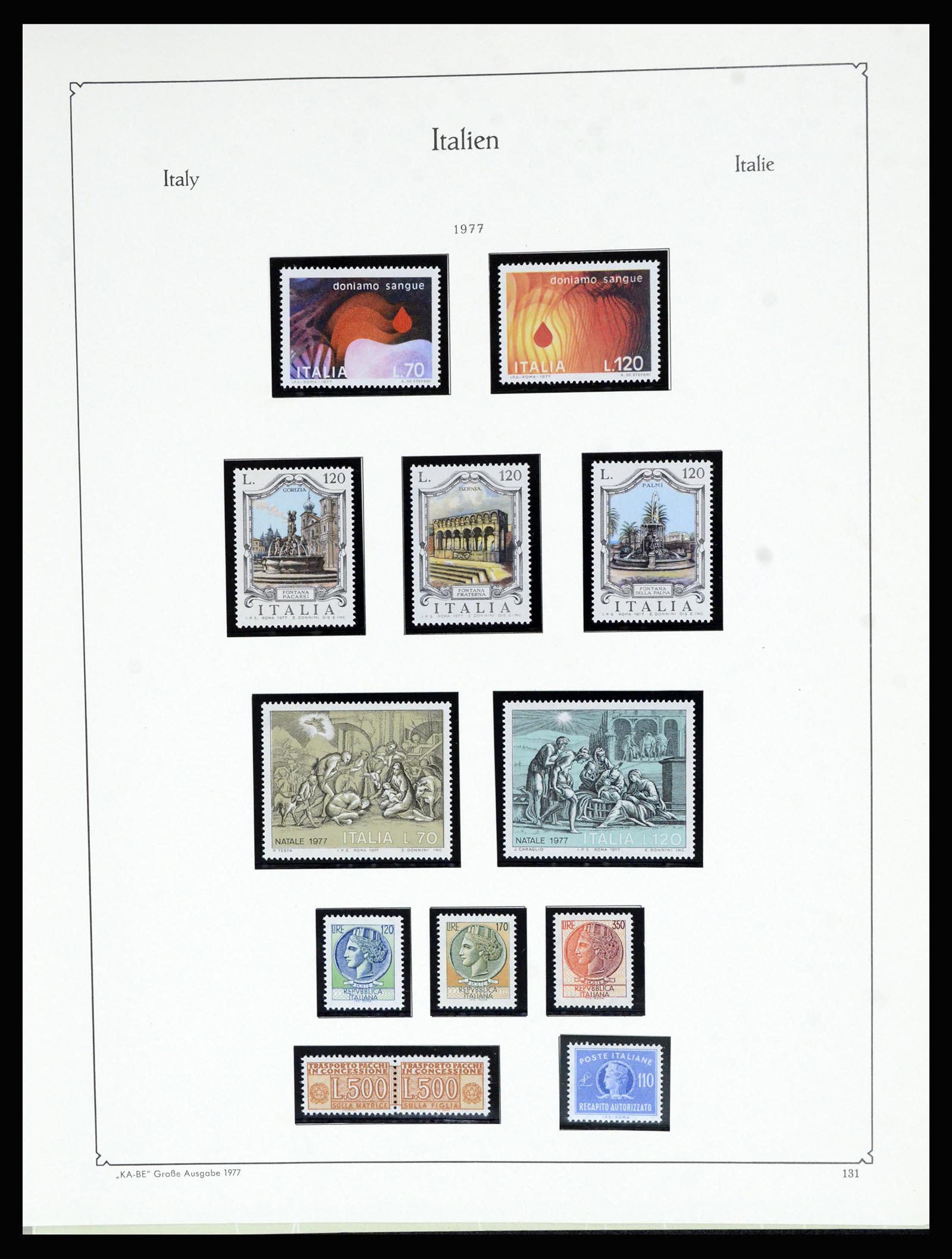 36632 152 - Postzegelverzameling 36632 Italy 1861-1977.