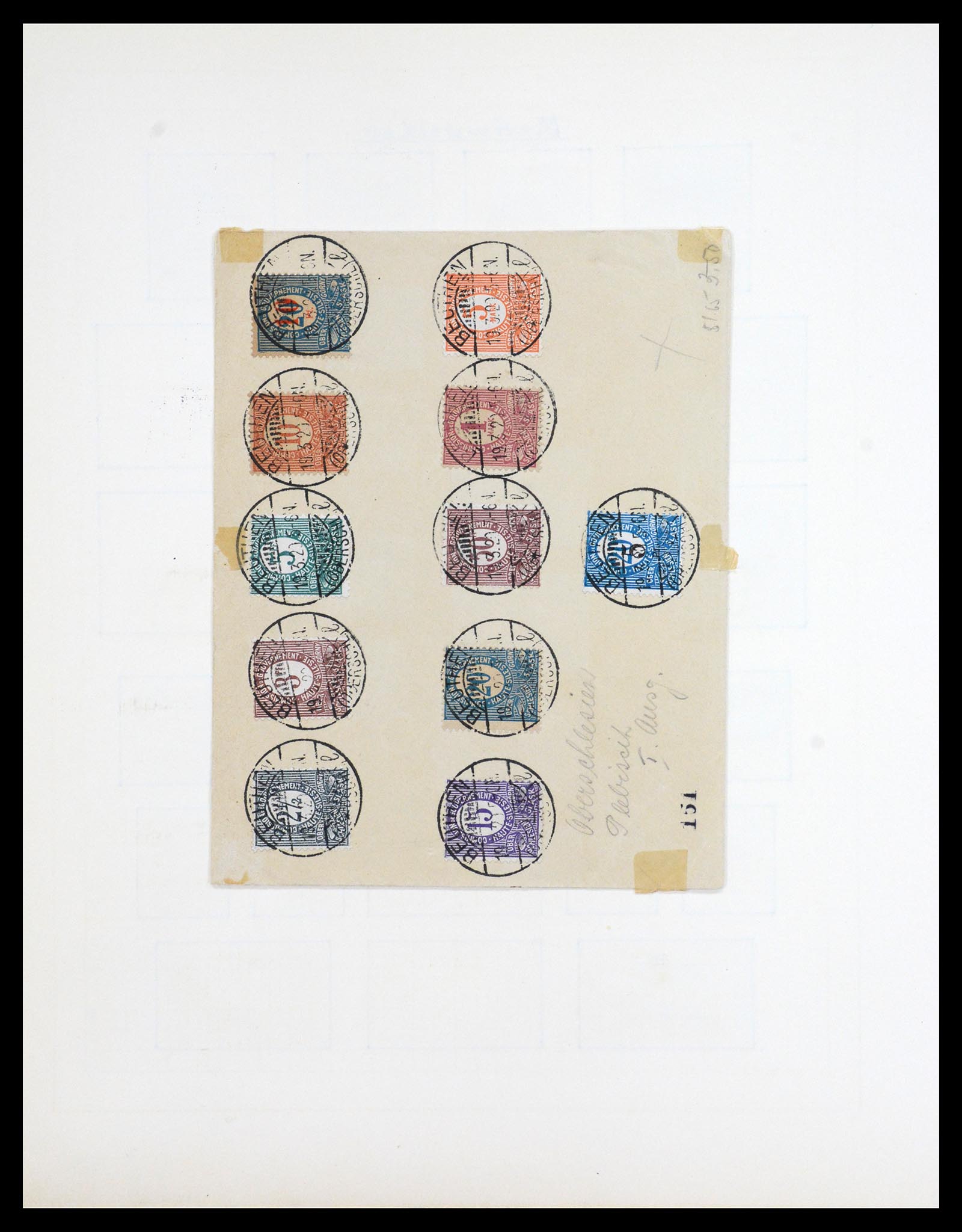 36633 003 - Stamp collection 36633 Saar 1920-1959.