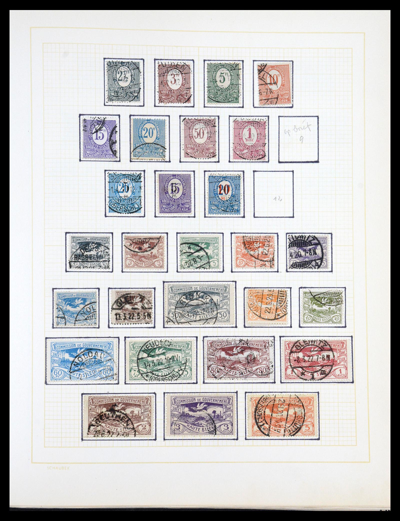 36633 004 - Stamp collection 36633 Saar 1920-1959.