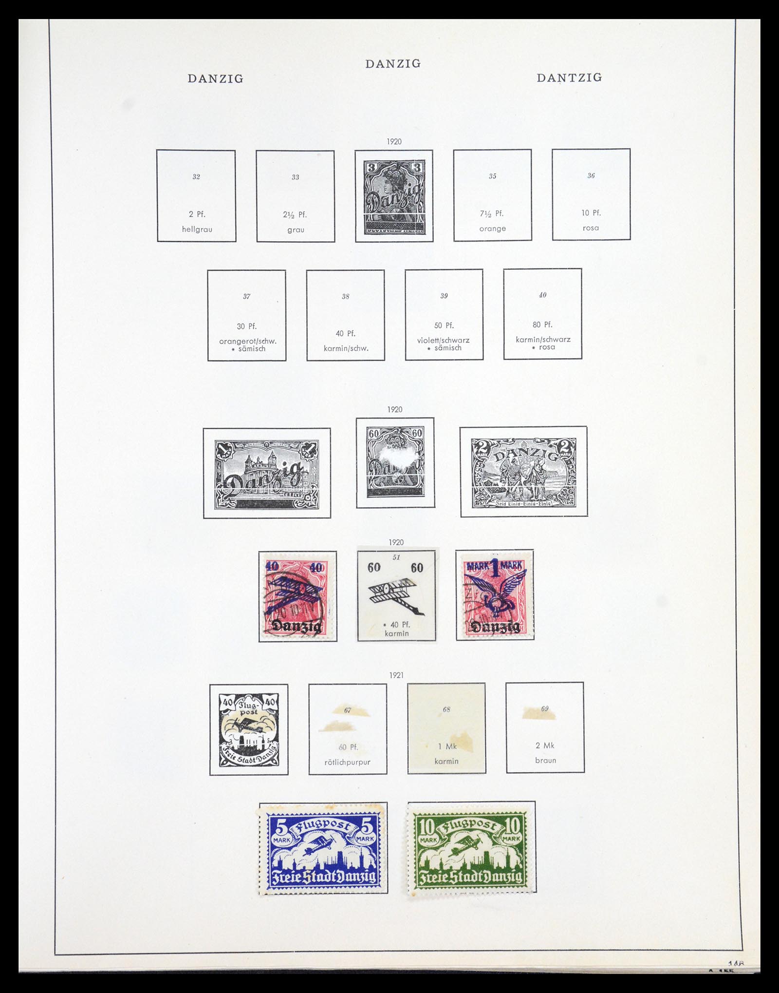 36633 008 - Stamp collection 36633 Saar 1920-1959.