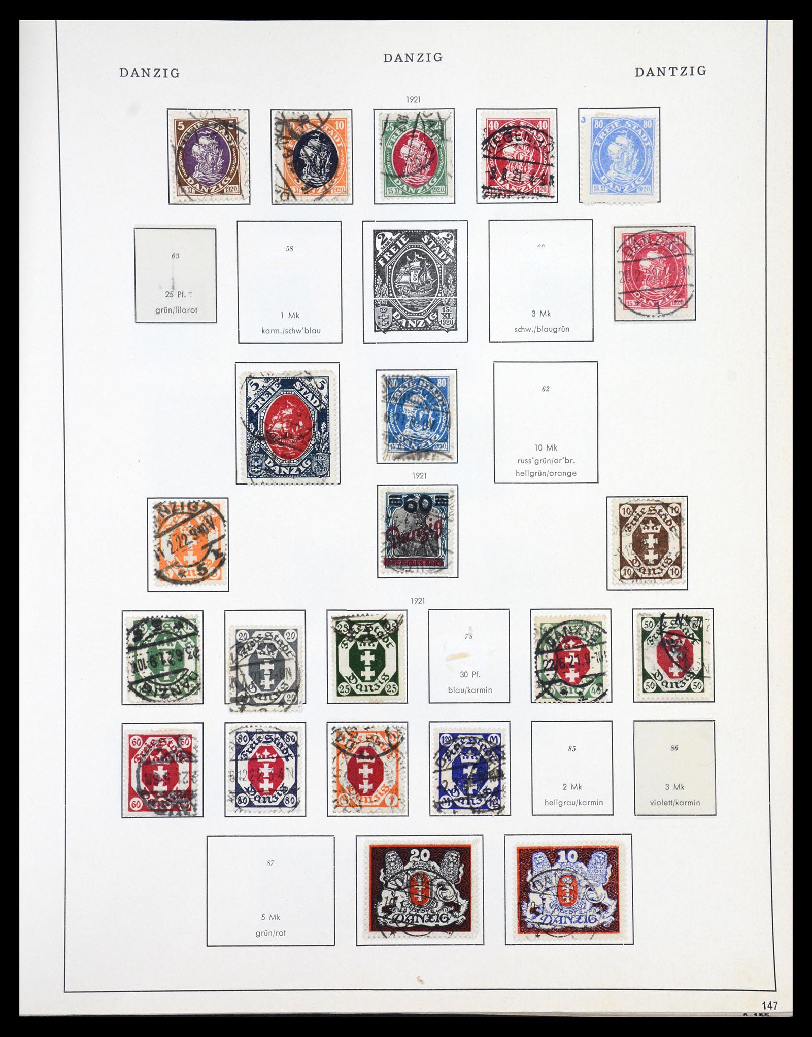 36633 009 - Stamp collection 36633 Saar 1920-1959.