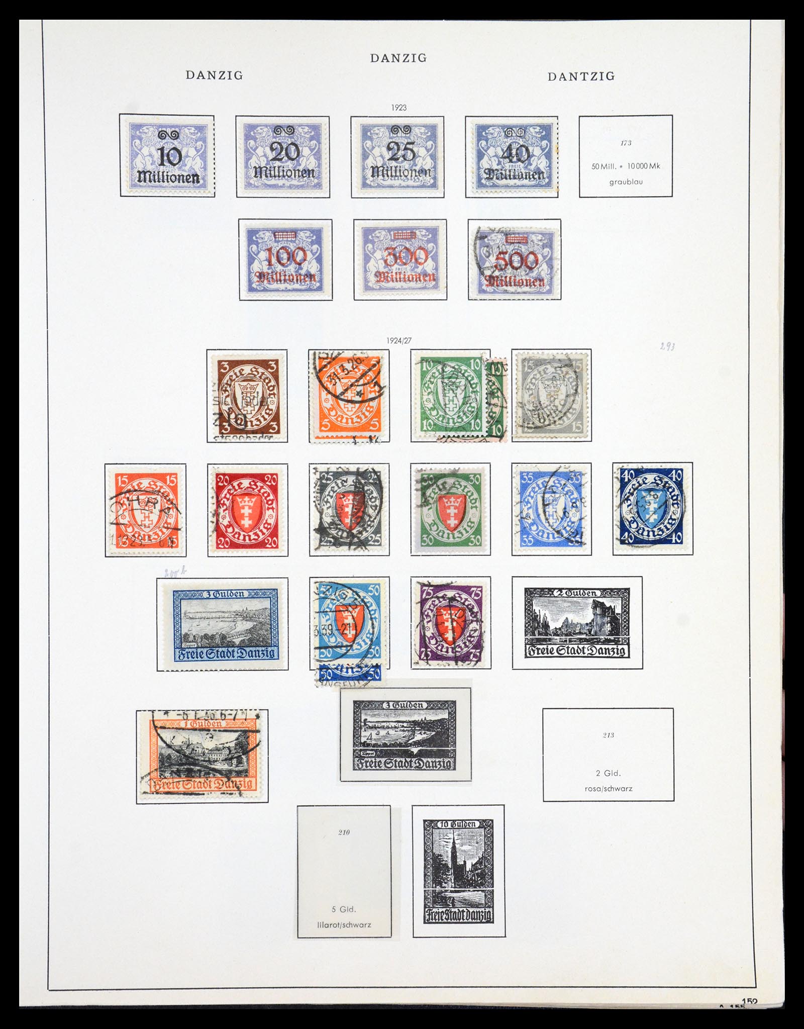 36633 014 - Stamp collection 36633 Saar 1920-1959.