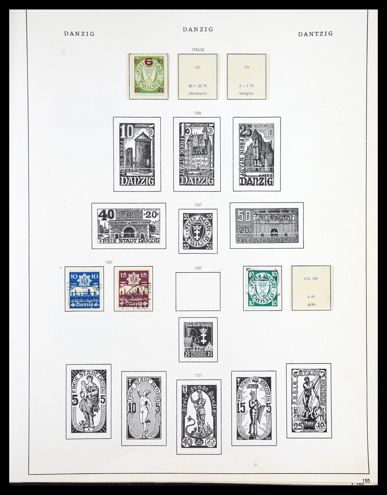 36633 017 - Stamp collection 36633 Saar 1920-1959.