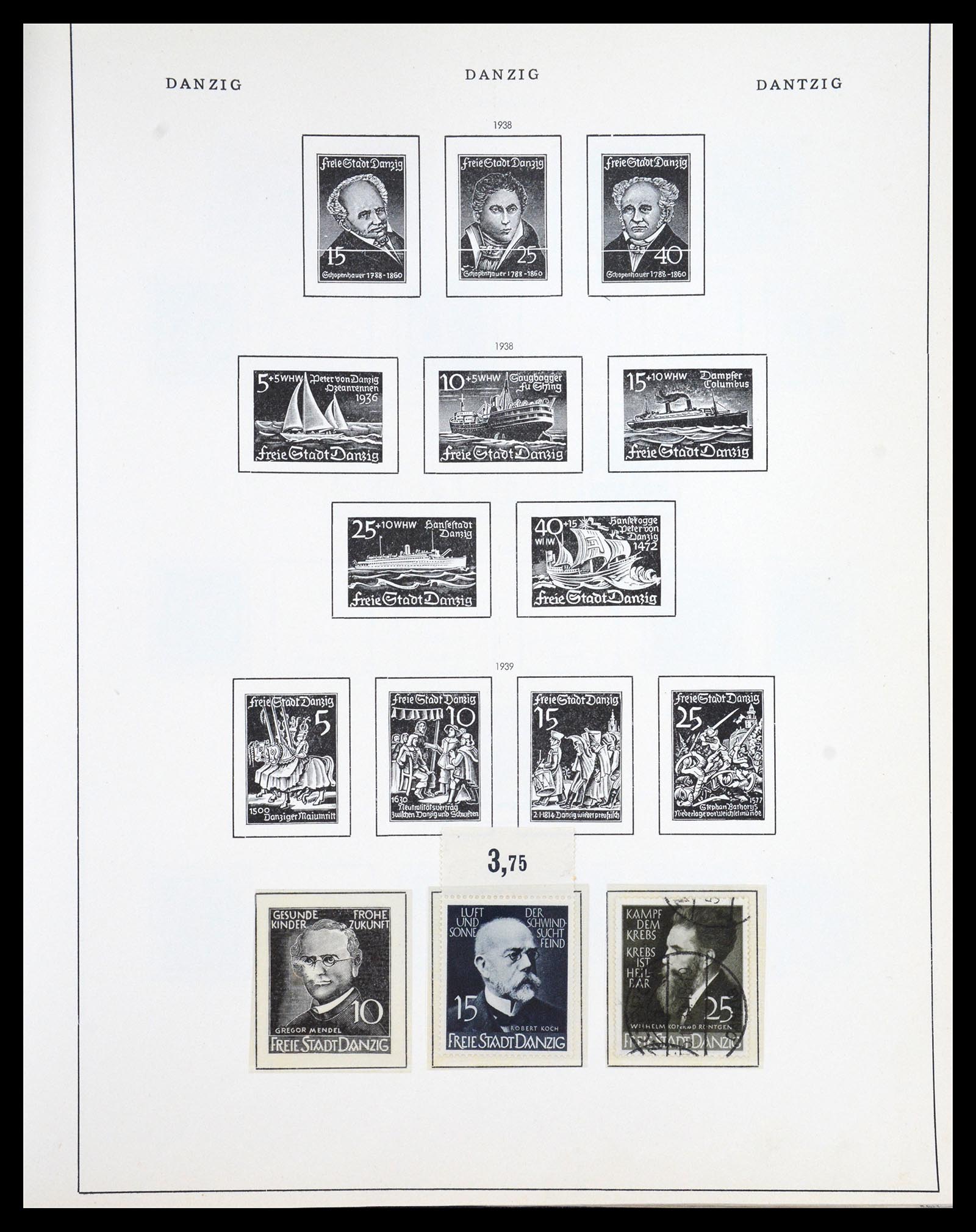36633 019 - Postzegelverzameling 36633 Saar 1920-1959.