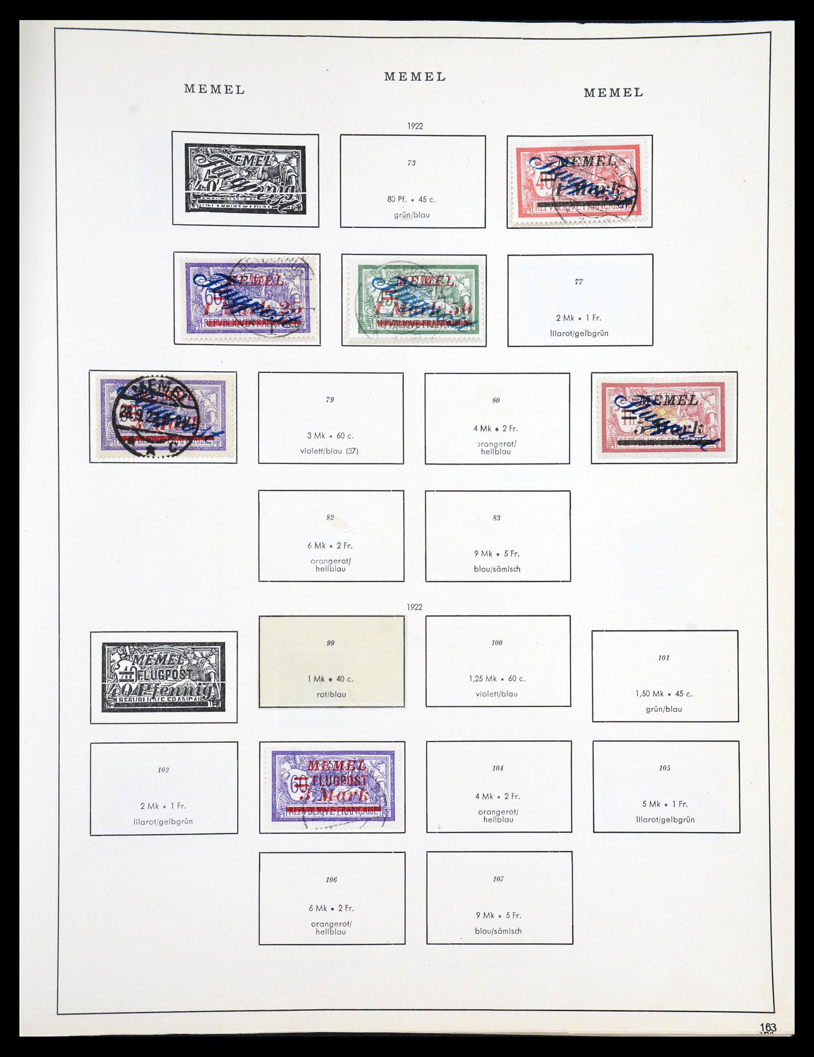 36633 026 - Stamp collection 36633 Saar 1920-1959.