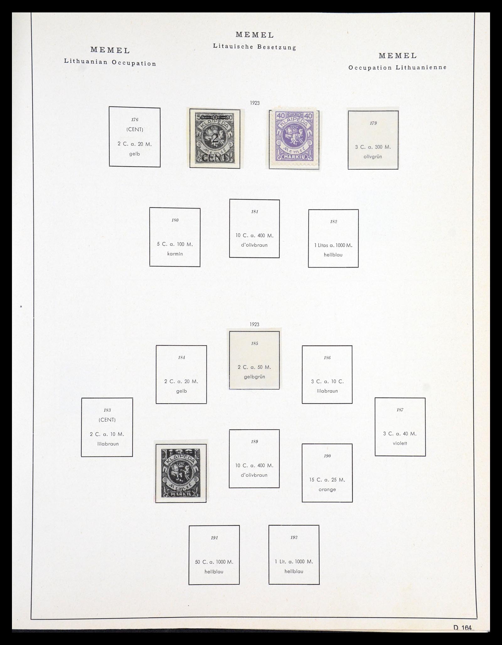 36633 030 - Postzegelverzameling 36633 Saar 1920-1959.