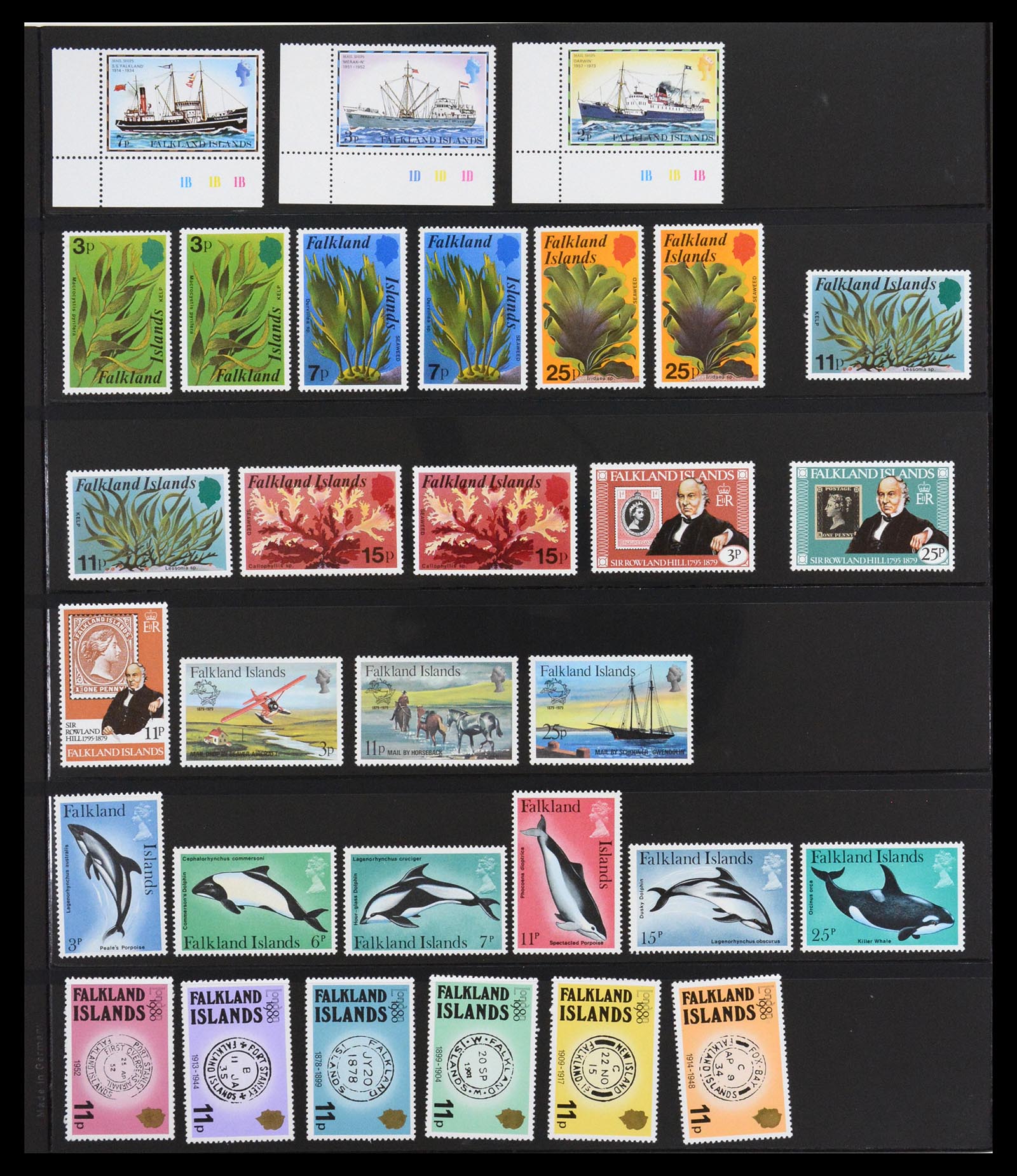 36638 011 - Postzegelverzameling 36638 Falkland Islands 1904-2005.