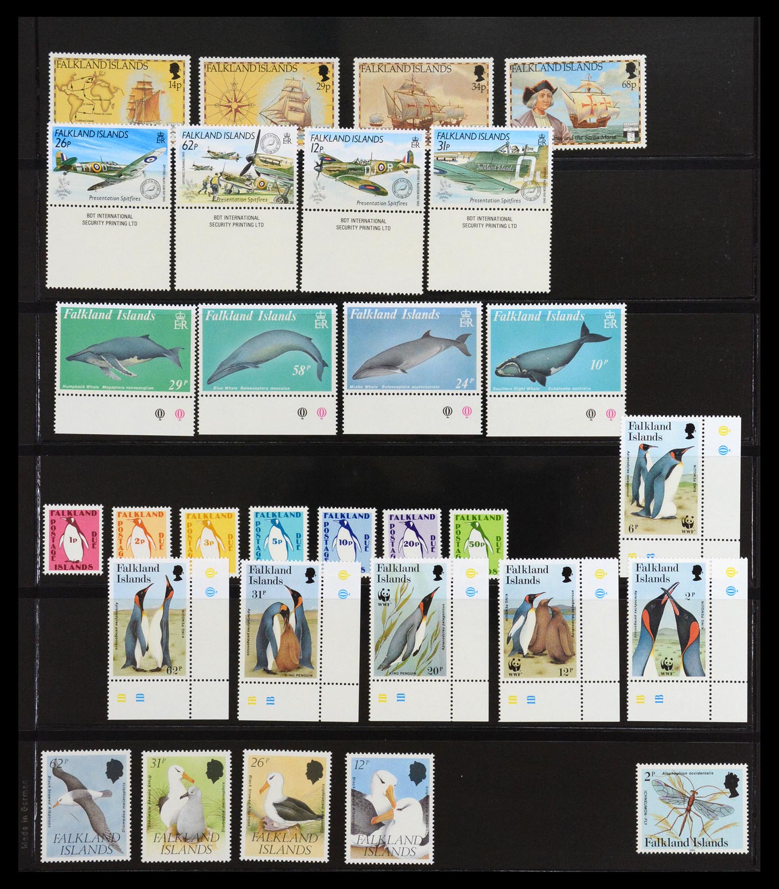 36638 021 - Stamp collection 36638 Falkland Eilanden 1904-2005.