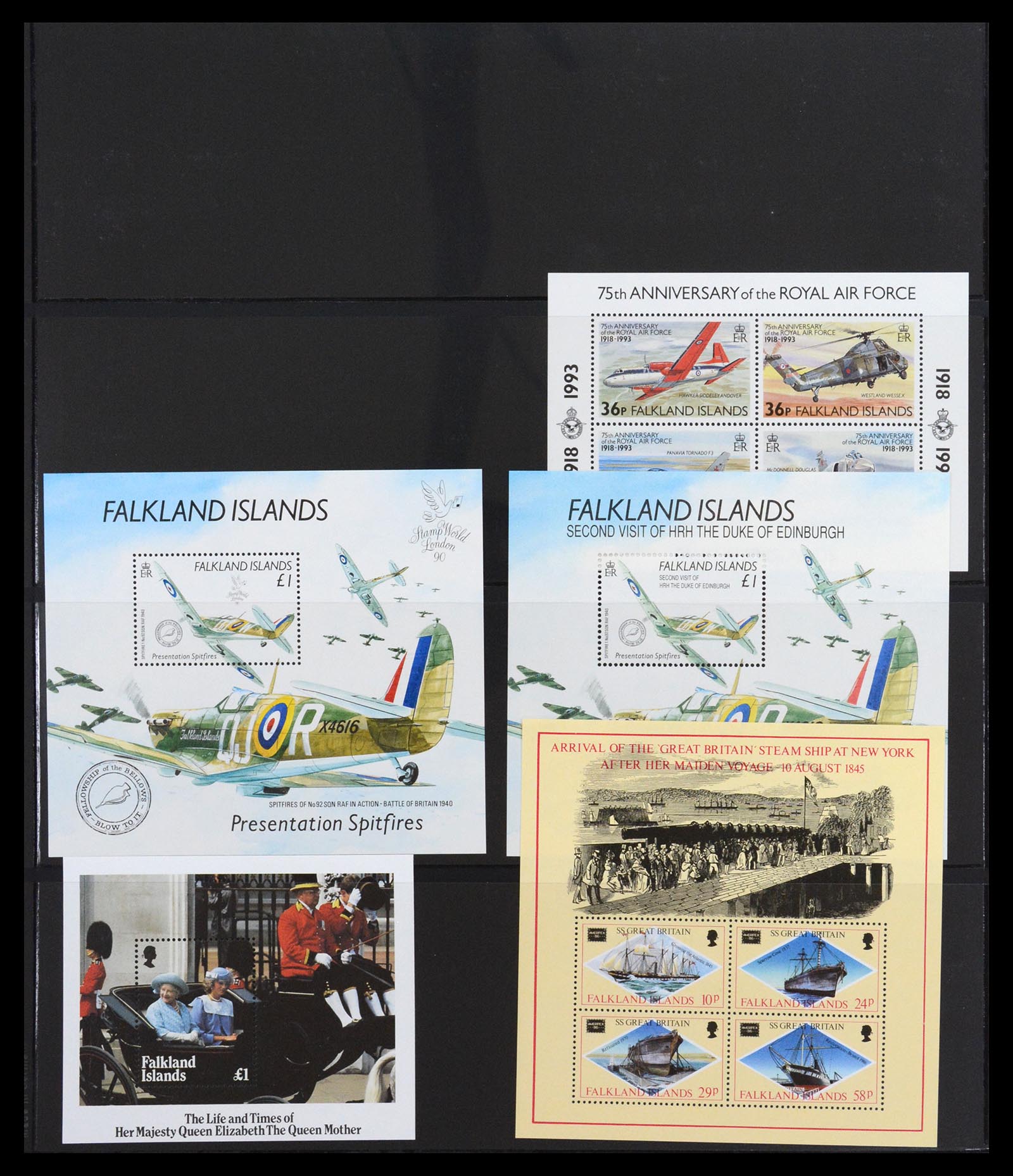 36638 026 - Stamp collection 36638 Falkland Eilanden 1904-2005.