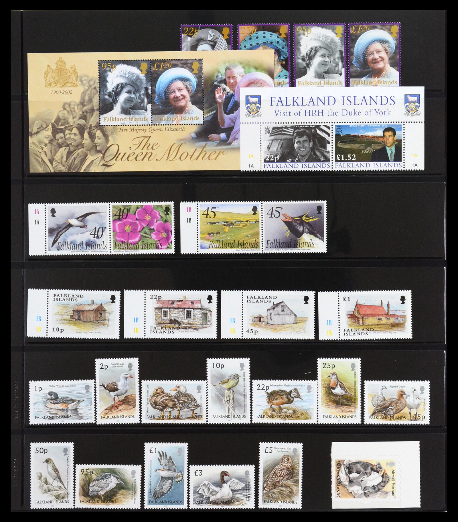 36638 037 - Stamp collection 36638 Falkland Eilanden 1904-2005.