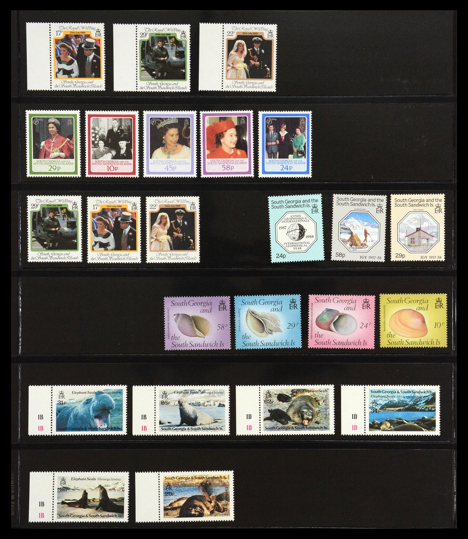 36638 055 - Stamp collection 36638 Falkland Eilanden 1904-2005.