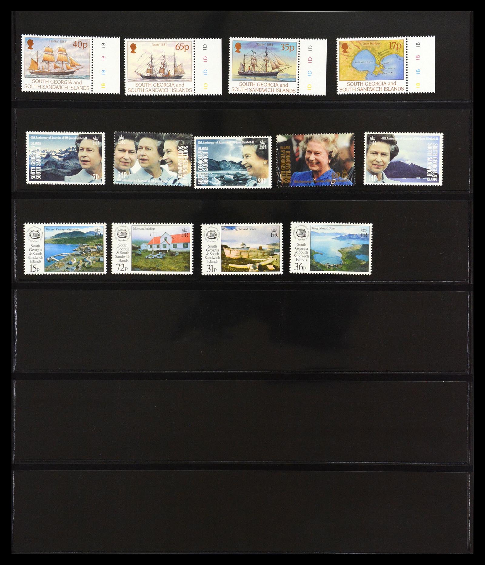 36638 057 - Stamp collection 36638 Falkland Eilanden 1904-2005.