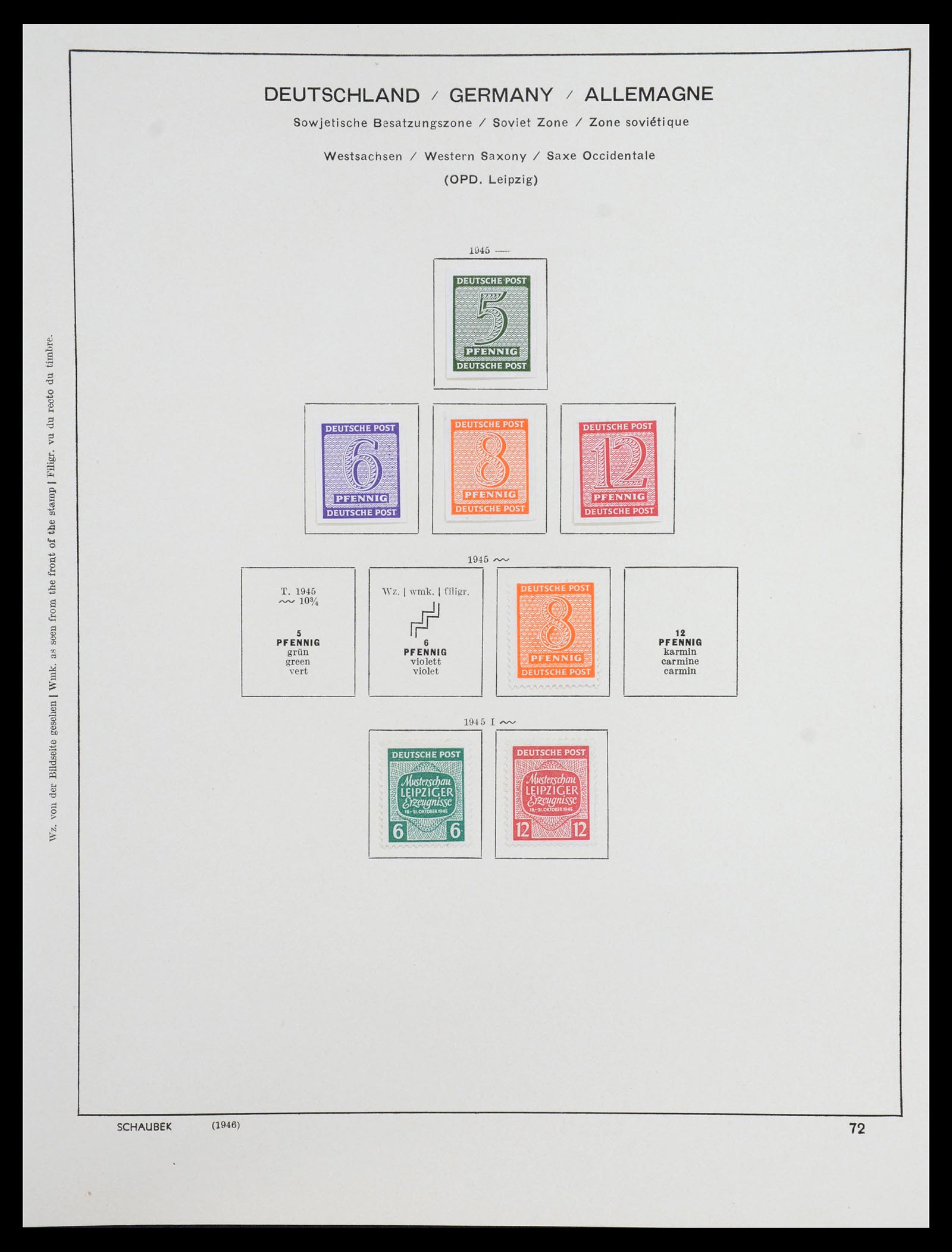 36641 006 - Postzegelverzameling 36641 GDR and Soviet Zone 1945-1964.