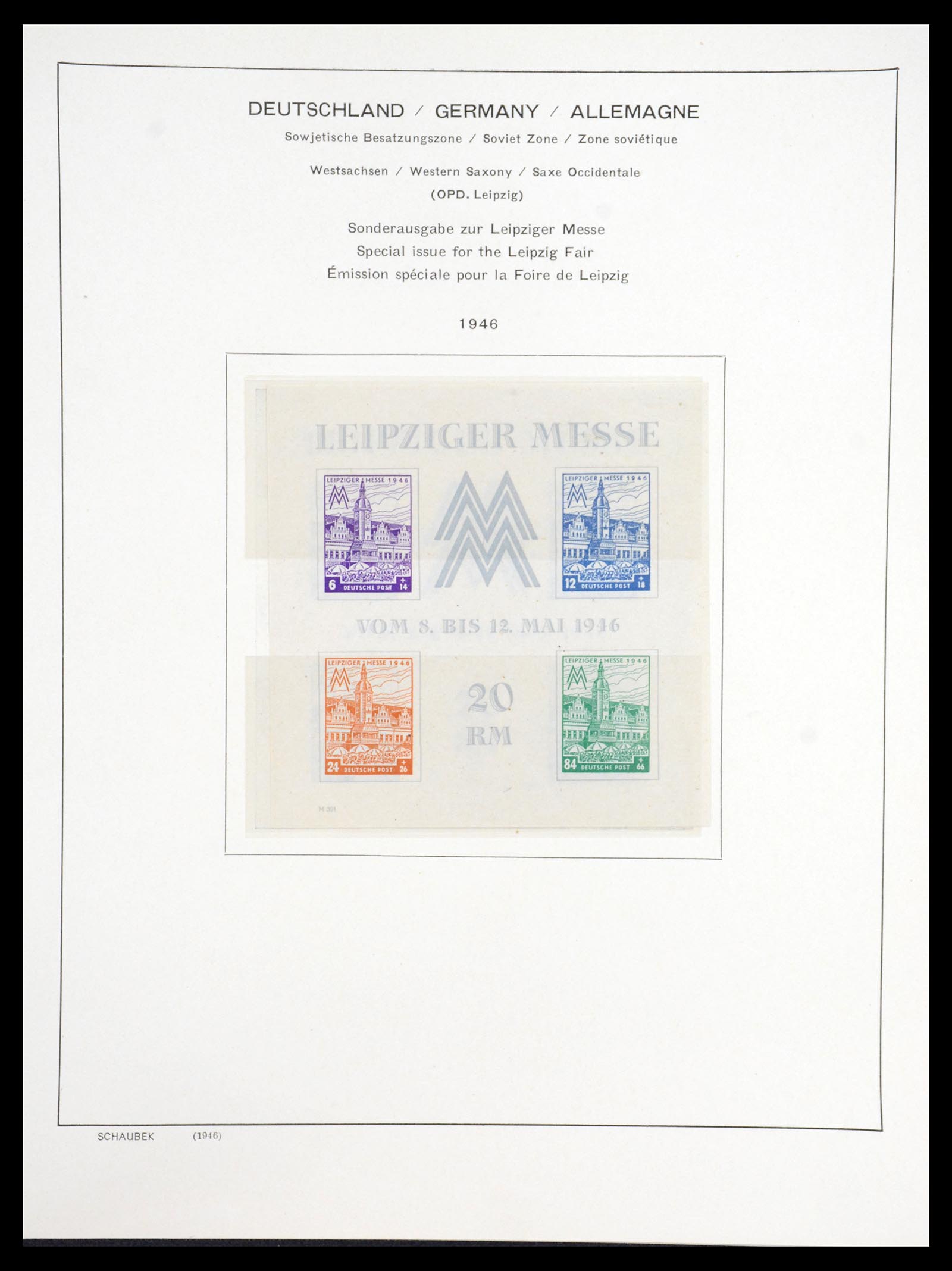 36641 014 - Postzegelverzameling 36641 GDR and Soviet Zone 1945-1964.