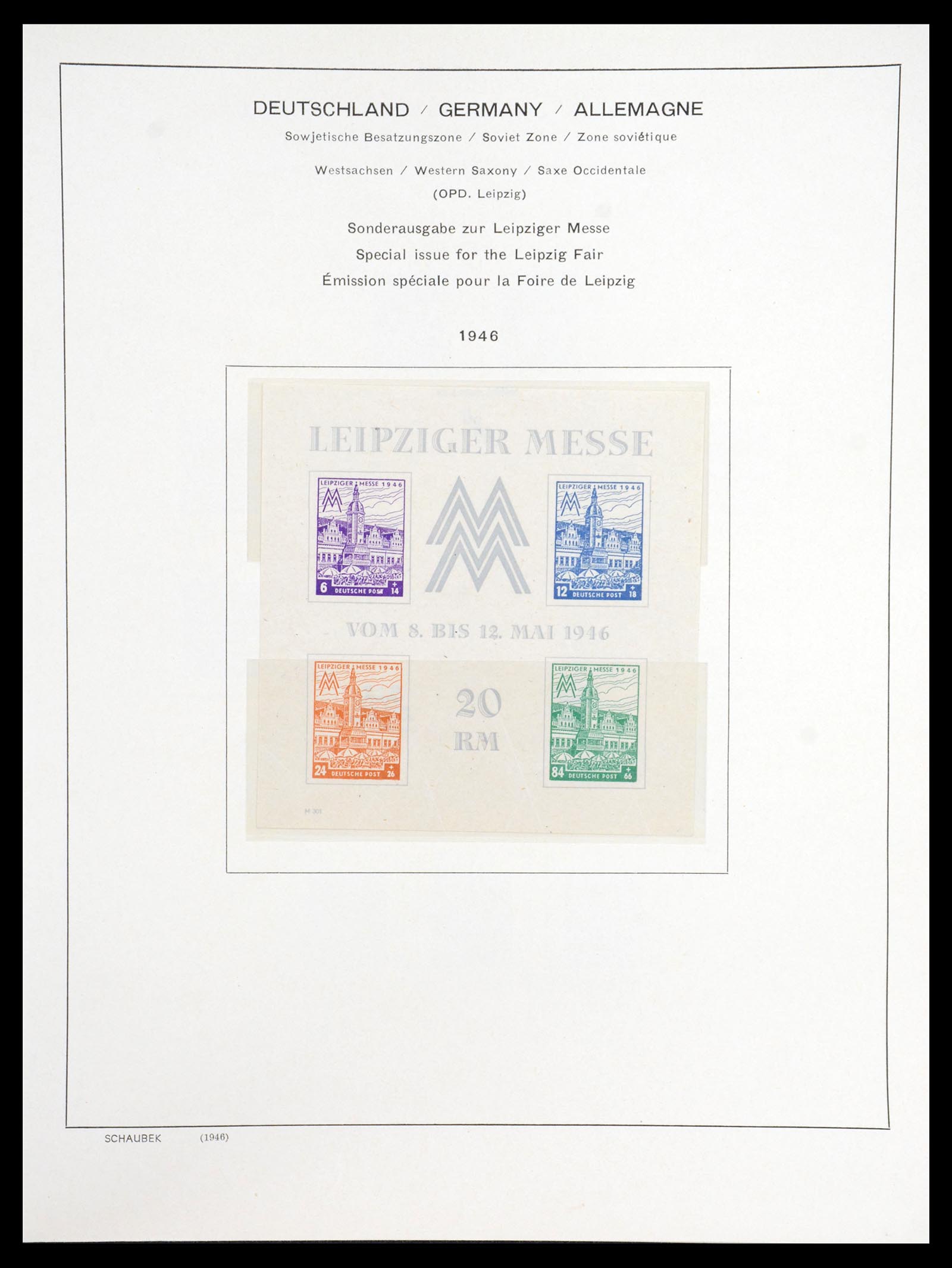 36641 015 - Postzegelverzameling 36641 GDR and Soviet Zone 1945-1964.