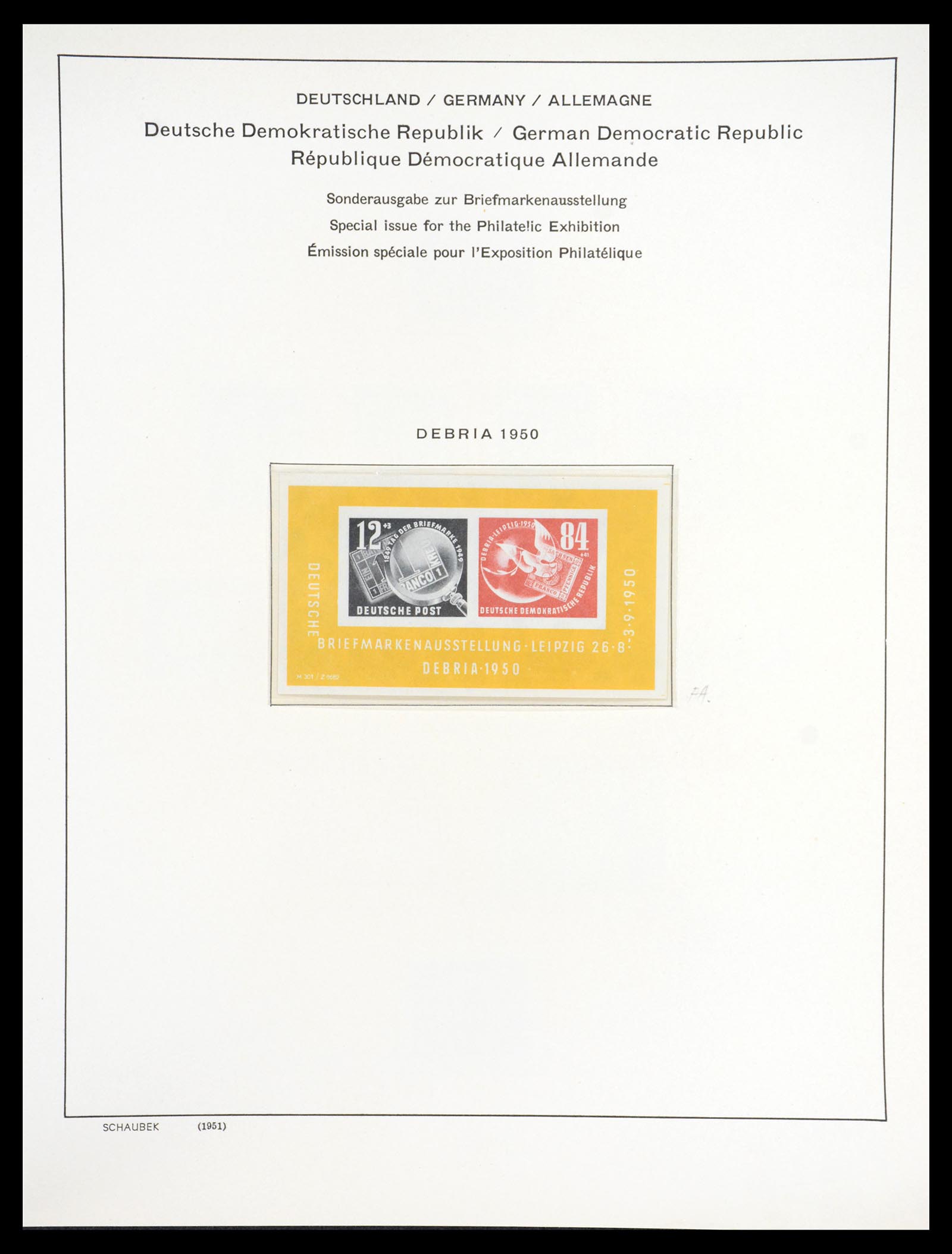 36641 035 - Stamp collection 36641 DDR en Sovjet Zone 1945-1964.