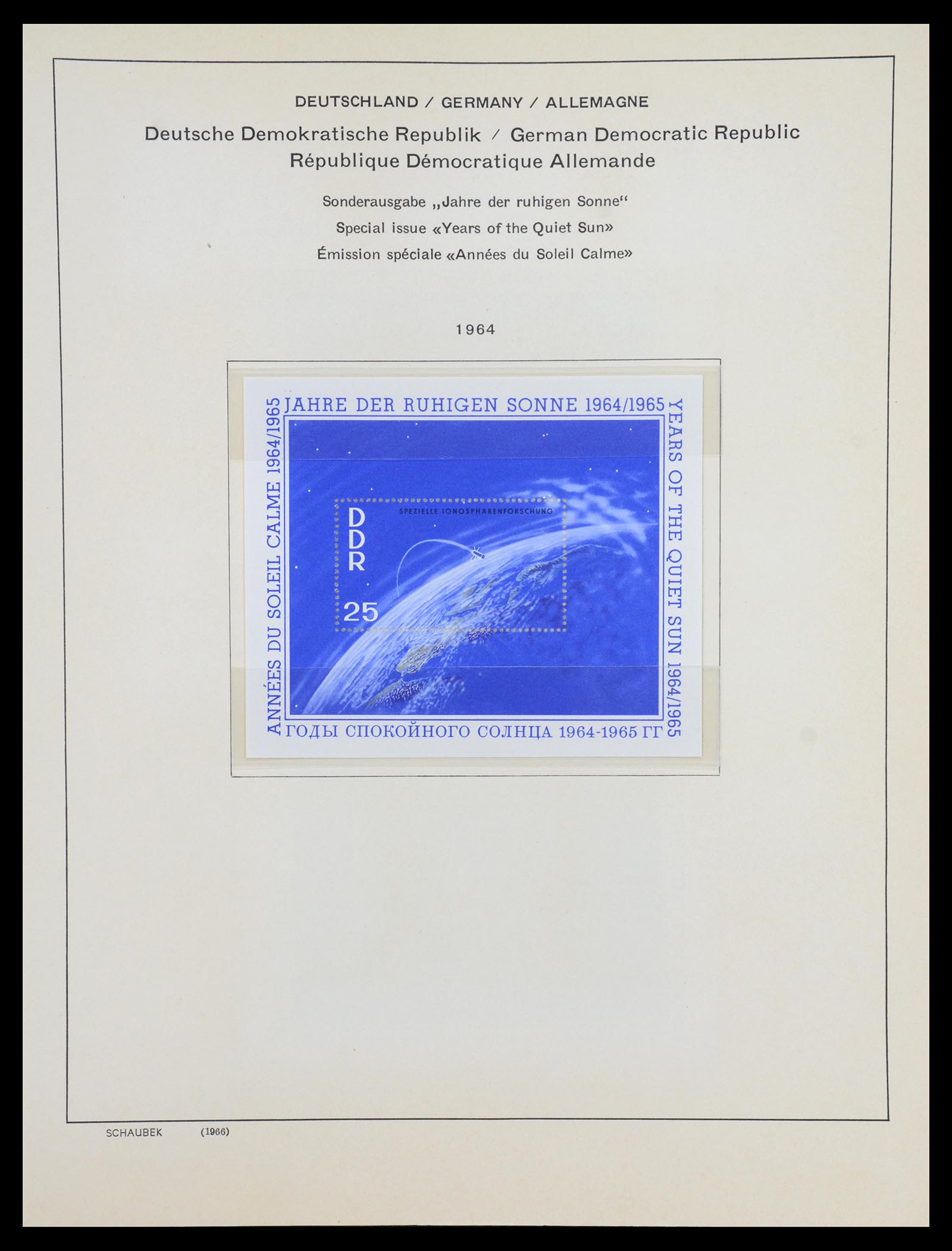 36641 119 - Stamp collection 36641 DDR en Sovjet Zone 1945-1964.