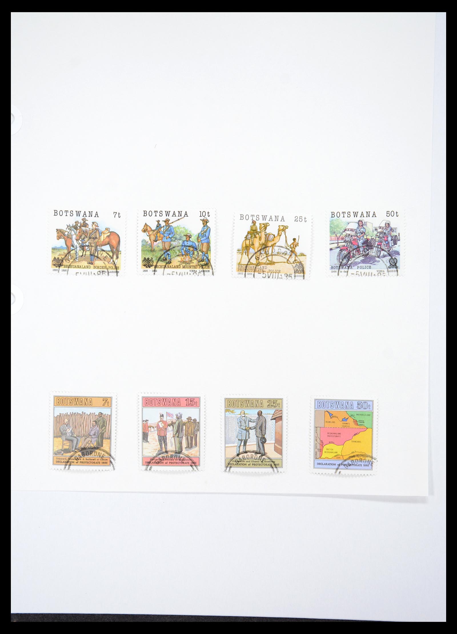 36643 022 - Stamp collection 36643 Botswana 1966-2002.