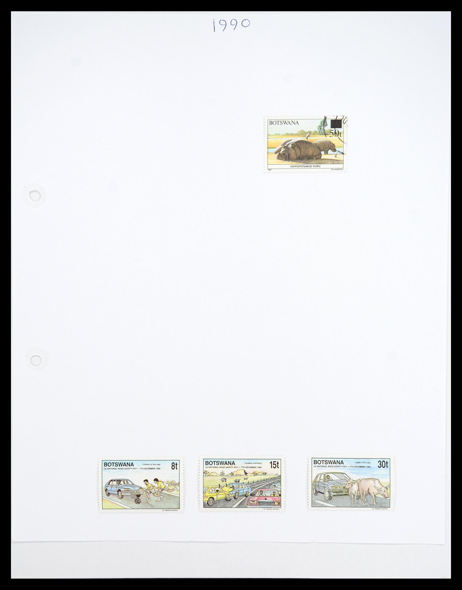 36643 028 - Stamp collection 36643 Botswana 1966-2002.