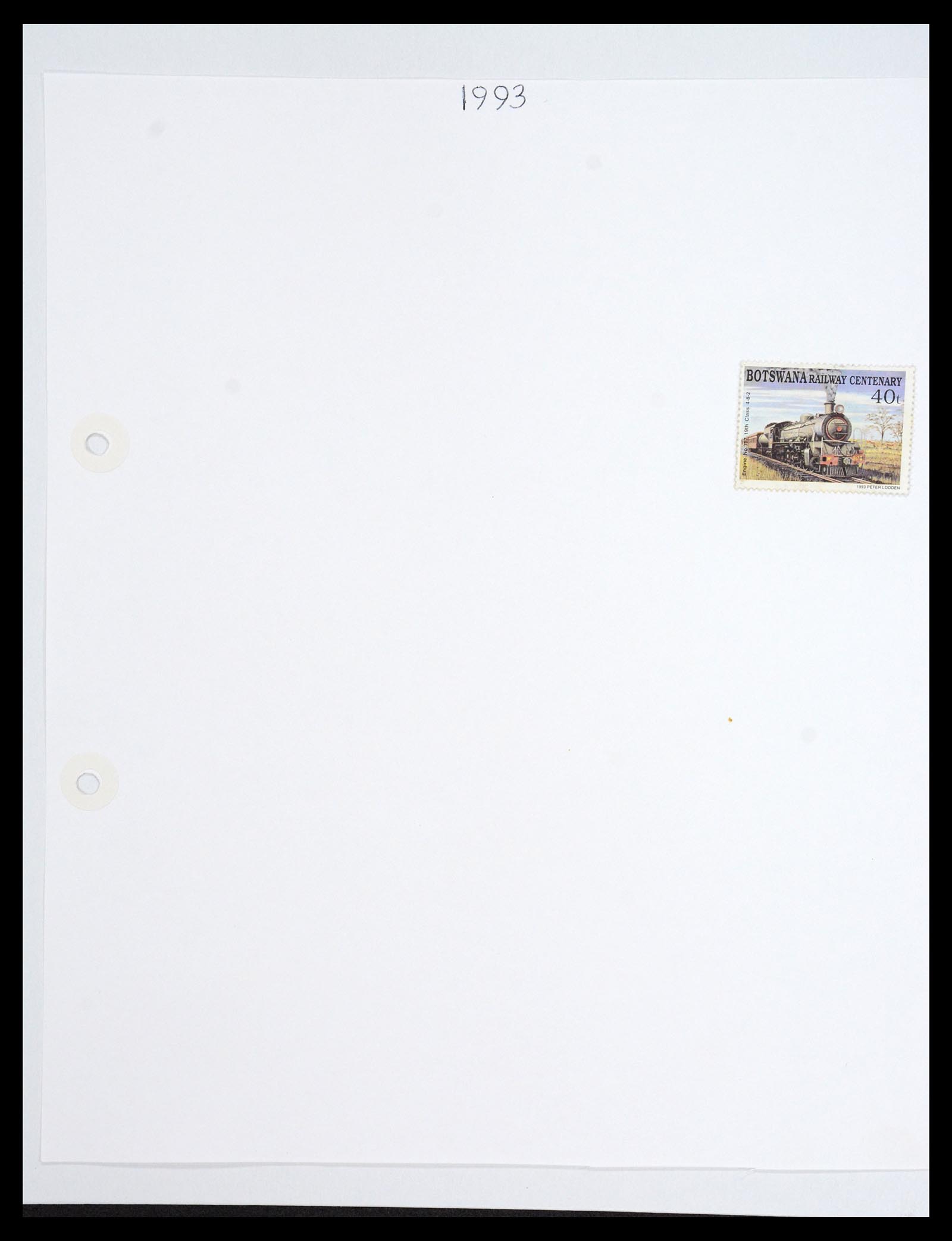 36643 032 - Postzegelverzameling 36643 Botswana 1966-2002.
