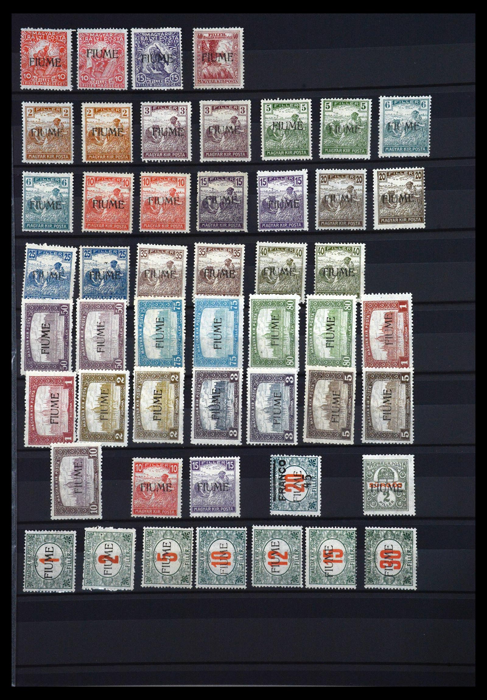 36663 008 - Postzegelverzameling 36663 Italië en gebieden 1861-1956.