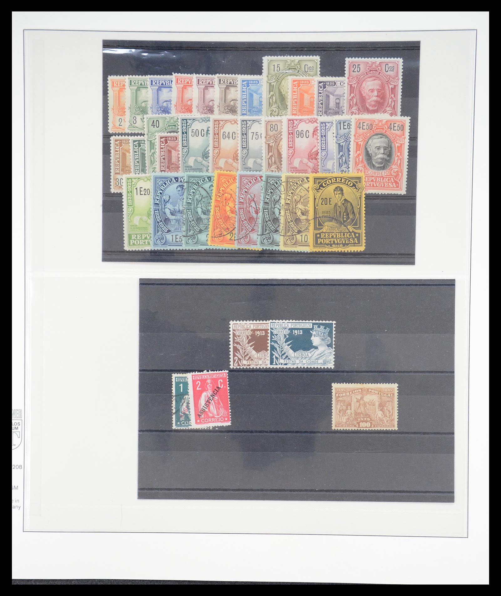 36666 002 - Postzegelverzameling 36666 Portugal 1917-1958.