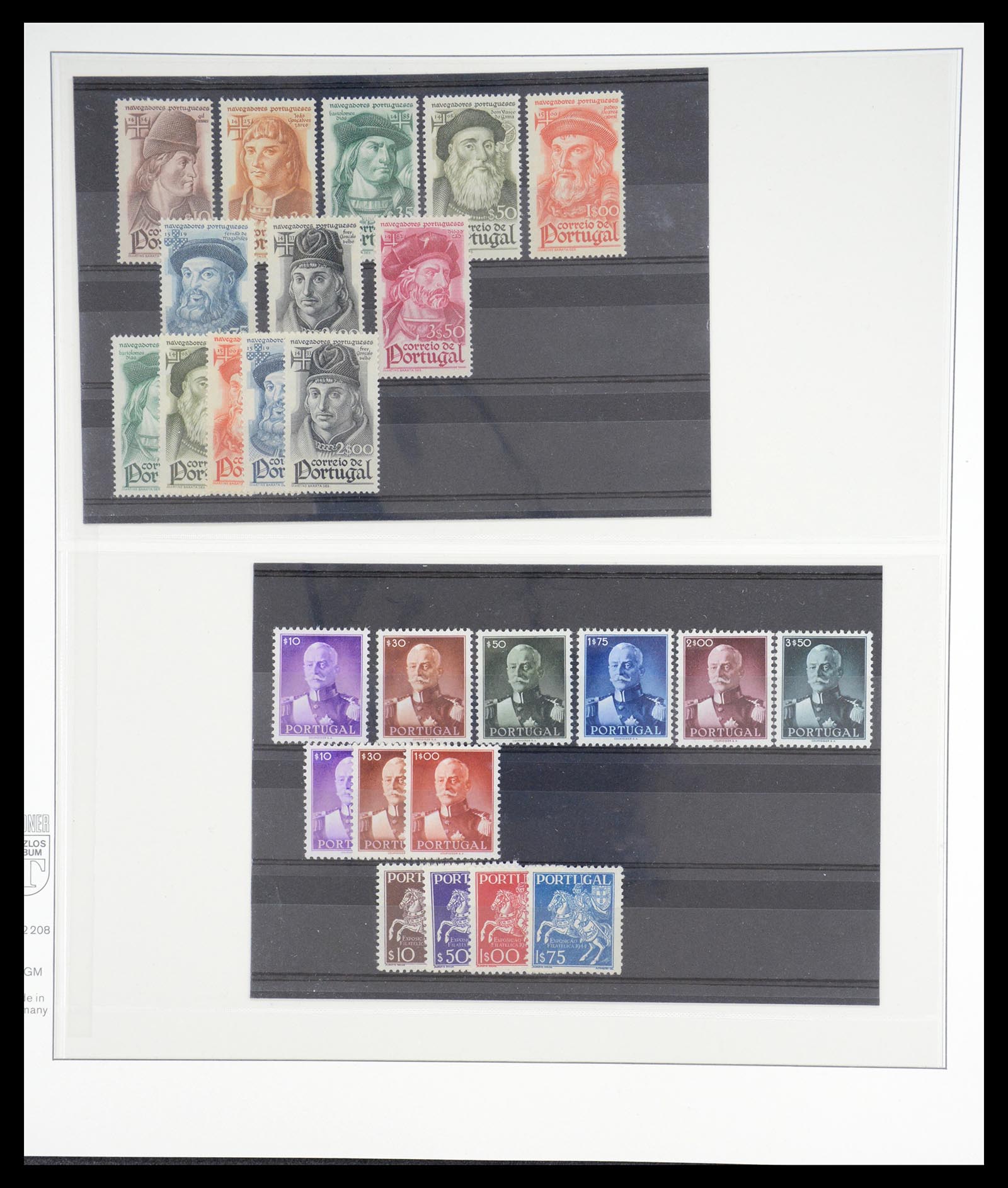 36666 010 - Postzegelverzameling 36666 Portugal 1917-1958.