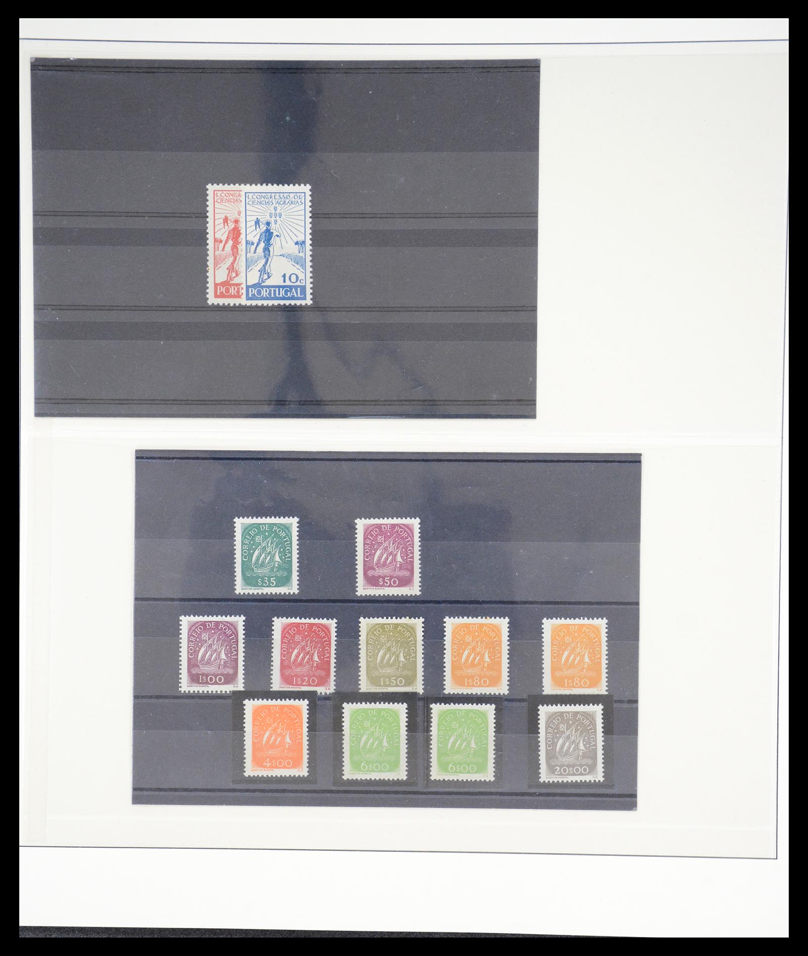 36666 012 - Postzegelverzameling 36666 Portugal 1917-1958.