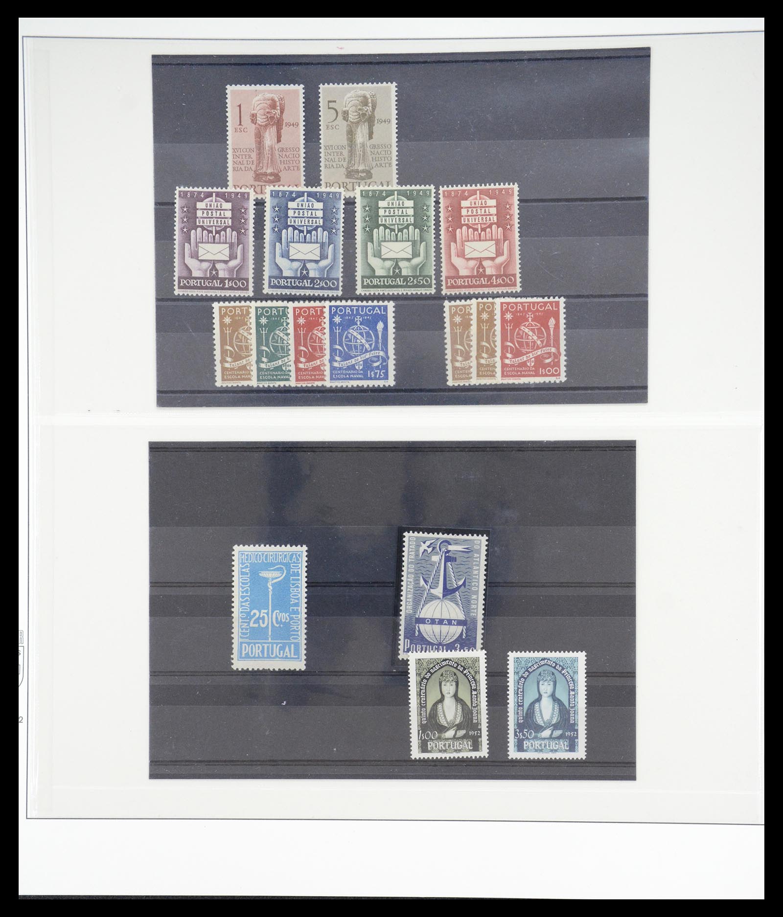 36666 016 - Postzegelverzameling 36666 Portugal 1917-1958.