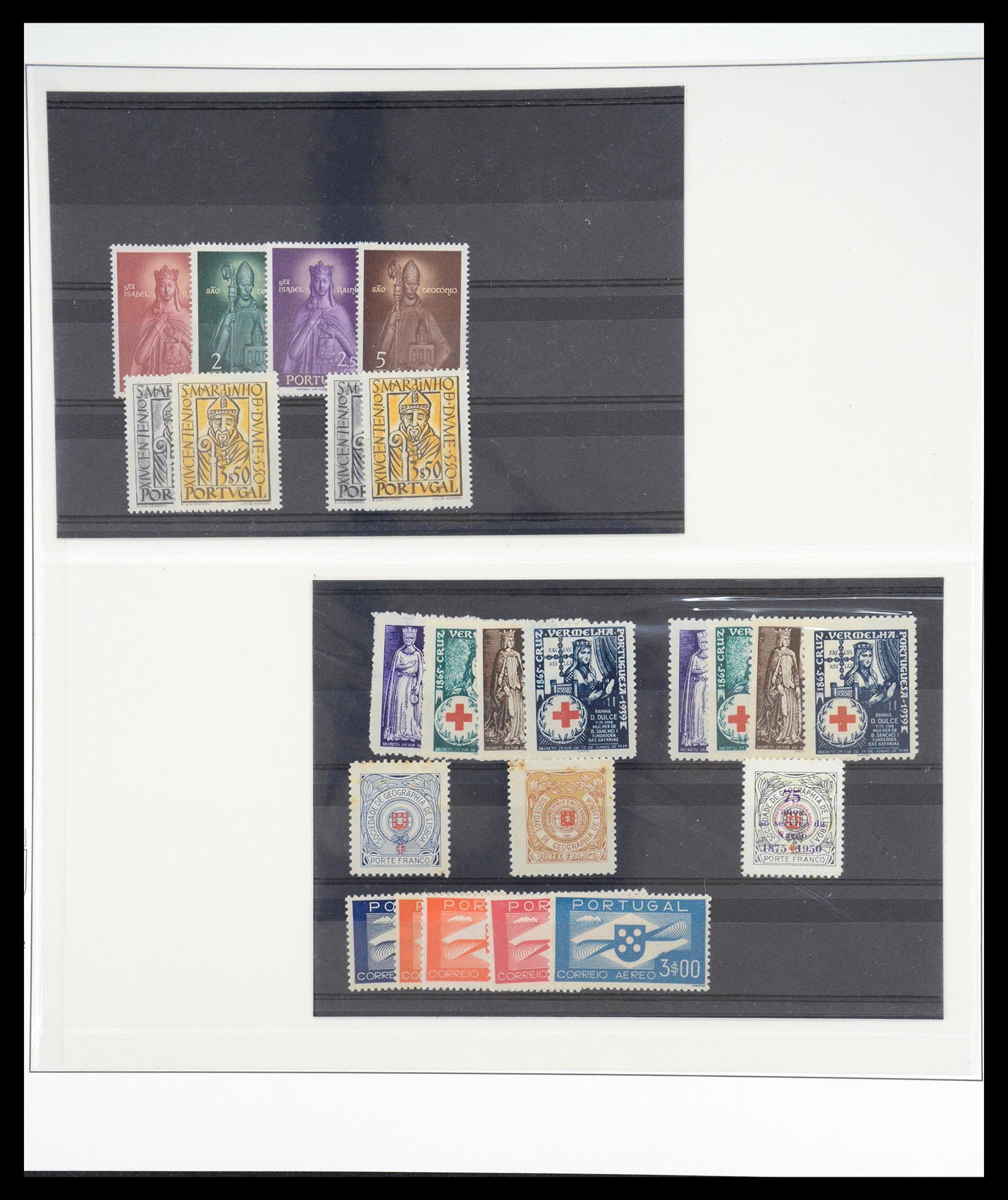 36666 018 - Postzegelverzameling 36666 Portugal 1917-1958.