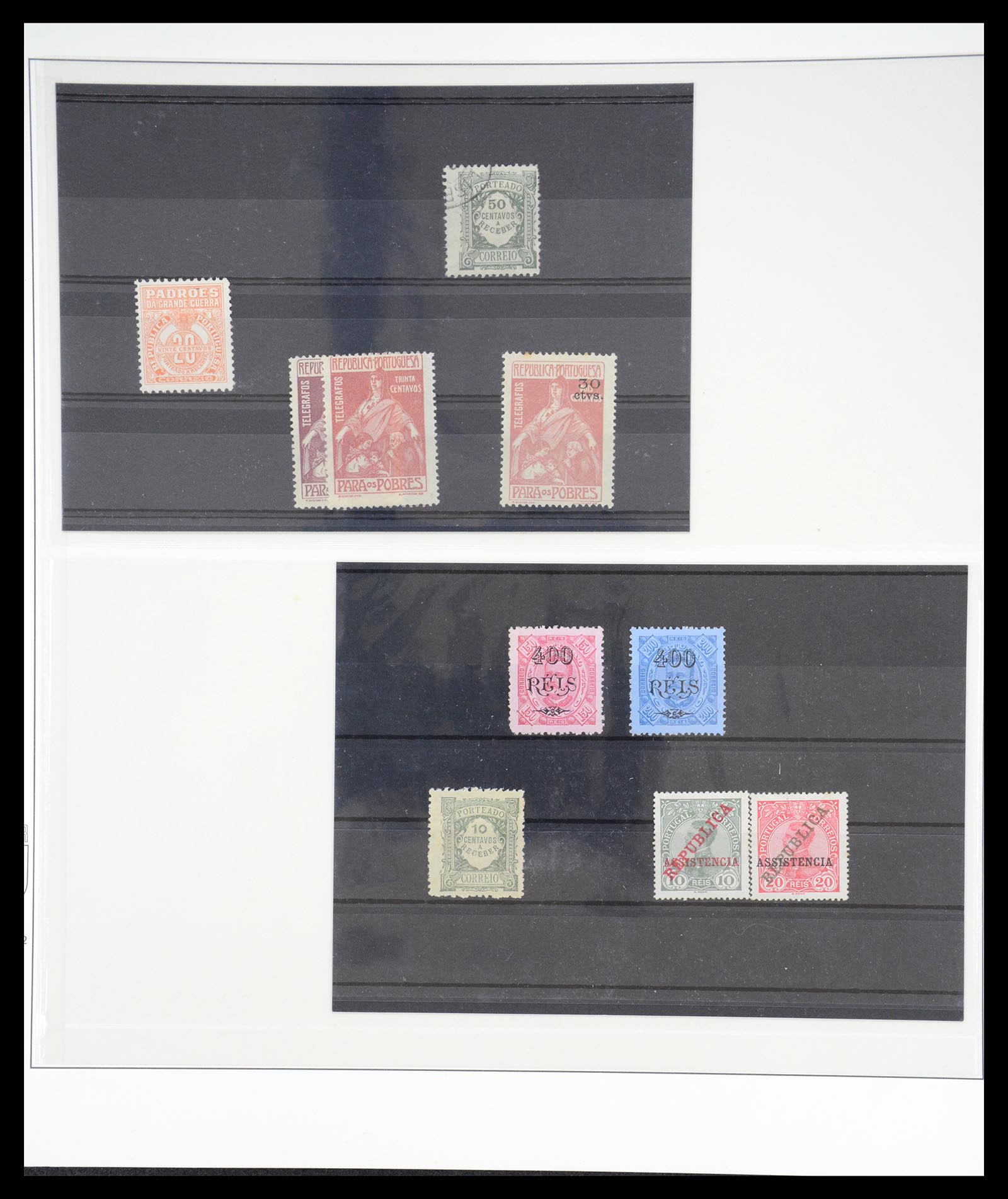 36666 019 - Postzegelverzameling 36666 Portugal 1917-1958.