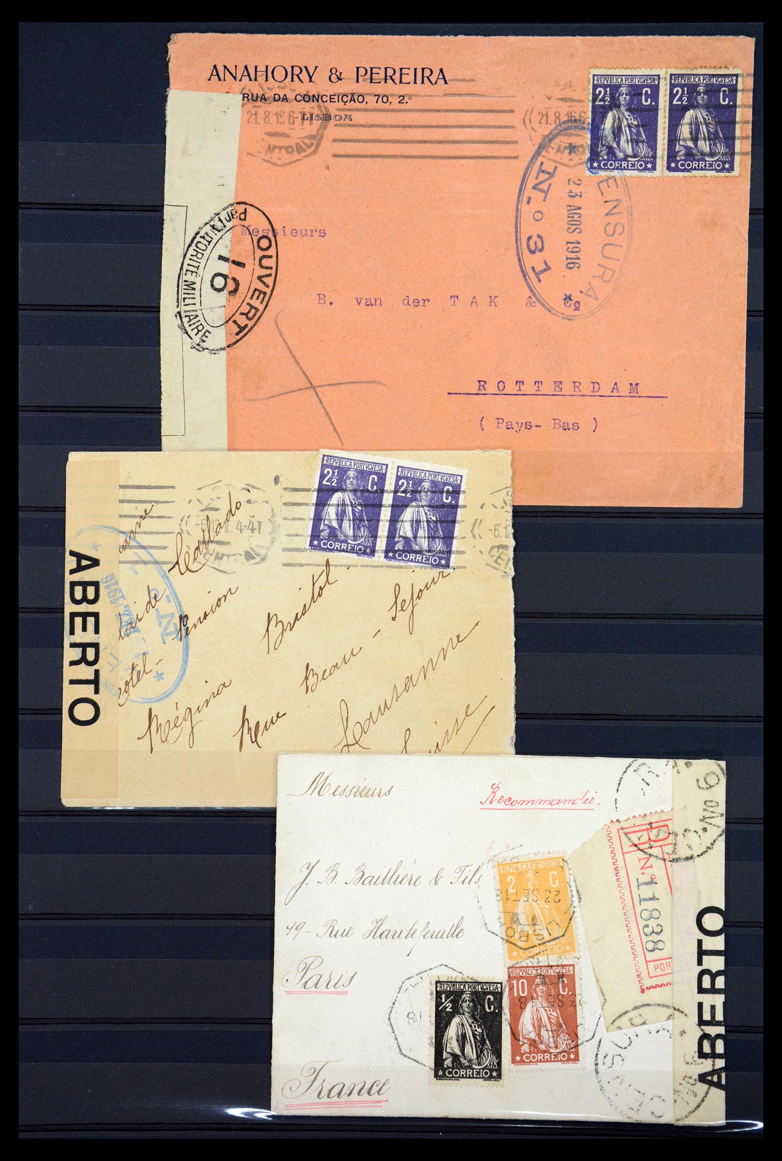 36667 011 - Postzegelverzameling 36667 Spanje en Portugal 1850-1955.