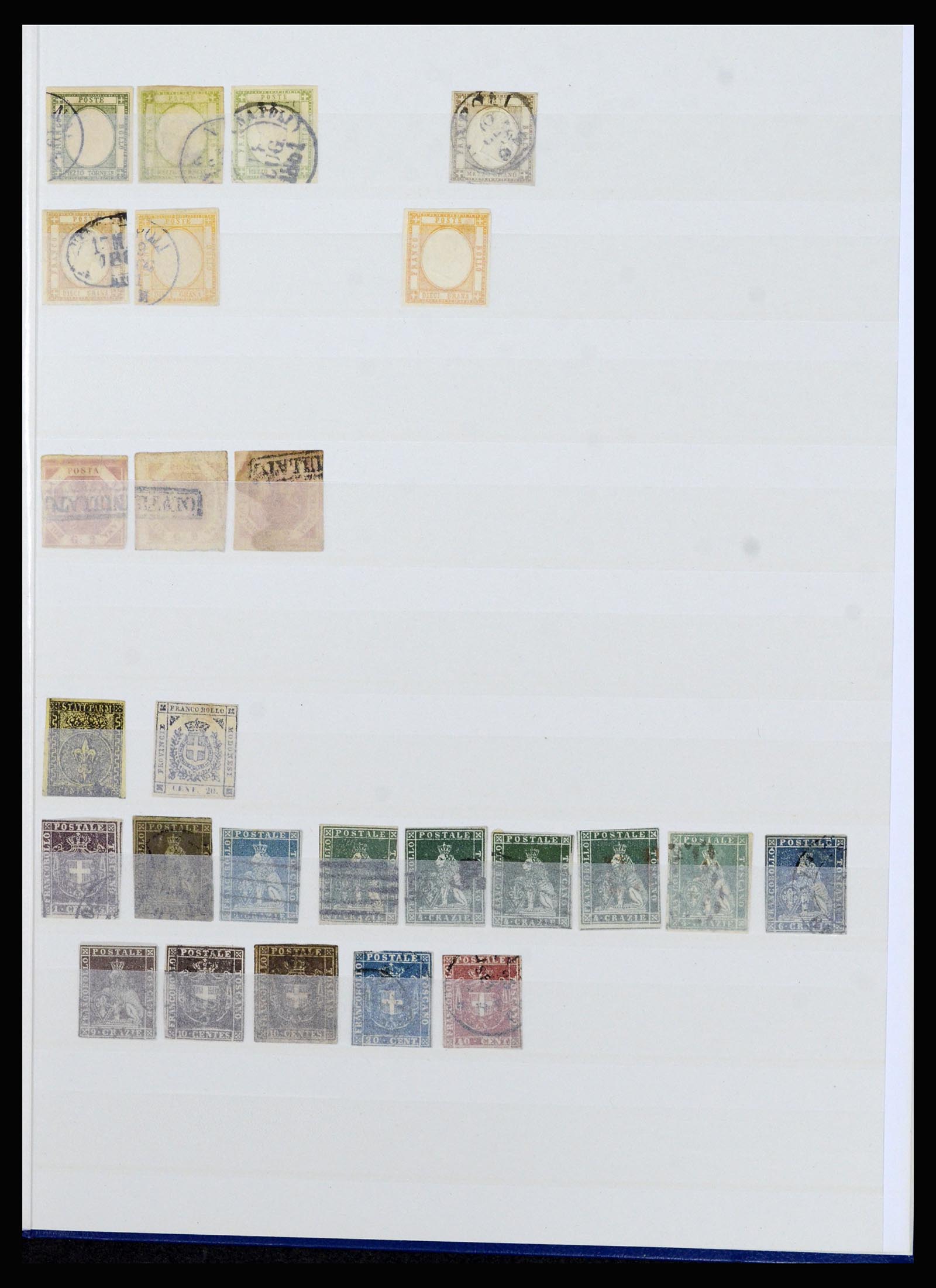 36670 003 - Postzegelverzameling 36670 Italië en gebieden 1851-1950.