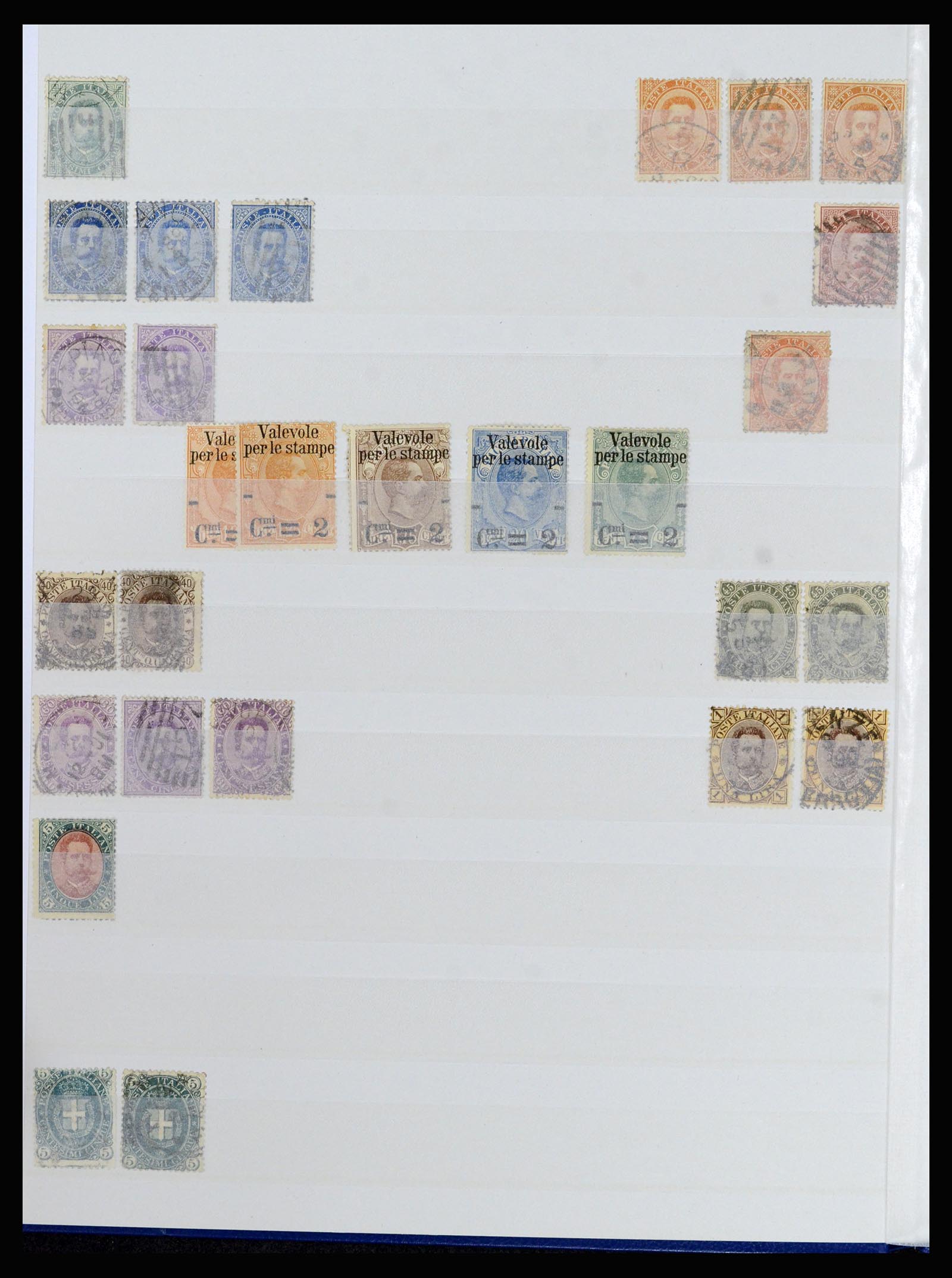36670 006 - Postzegelverzameling 36670 Italië en gebieden 1851-1950.