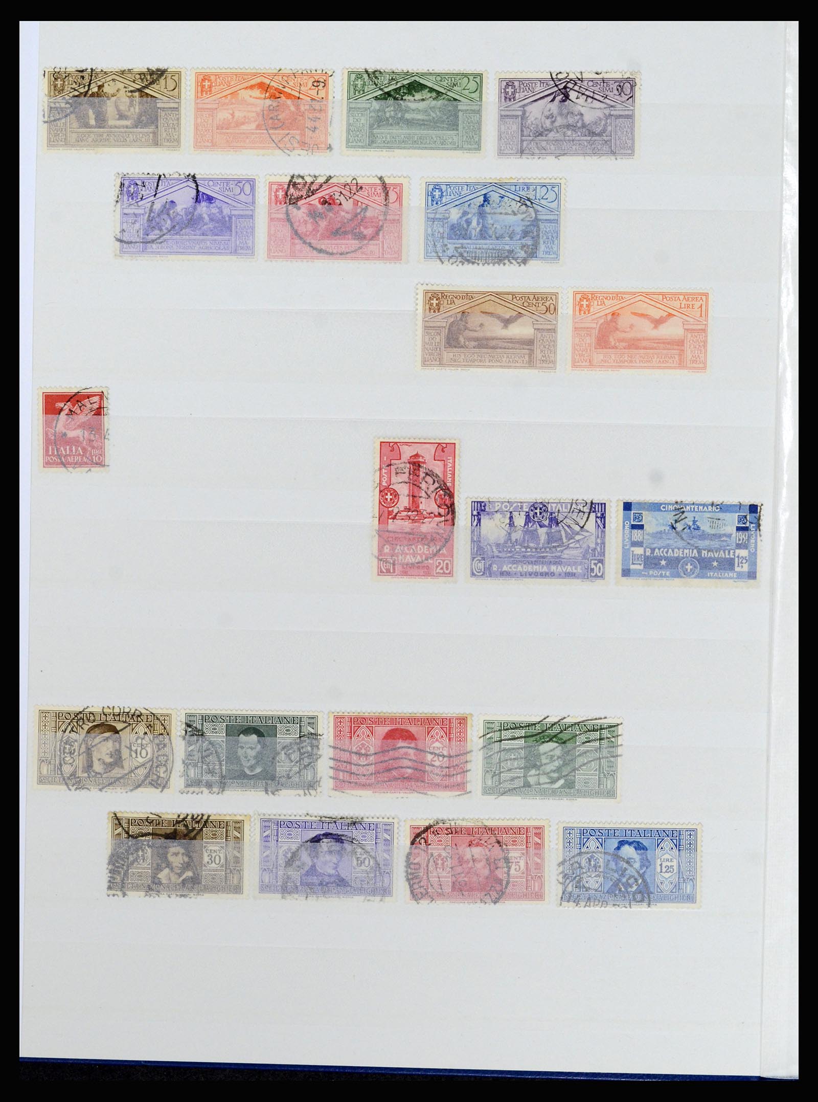 36670 012 - Postzegelverzameling 36670 Italië en gebieden 1851-1950.