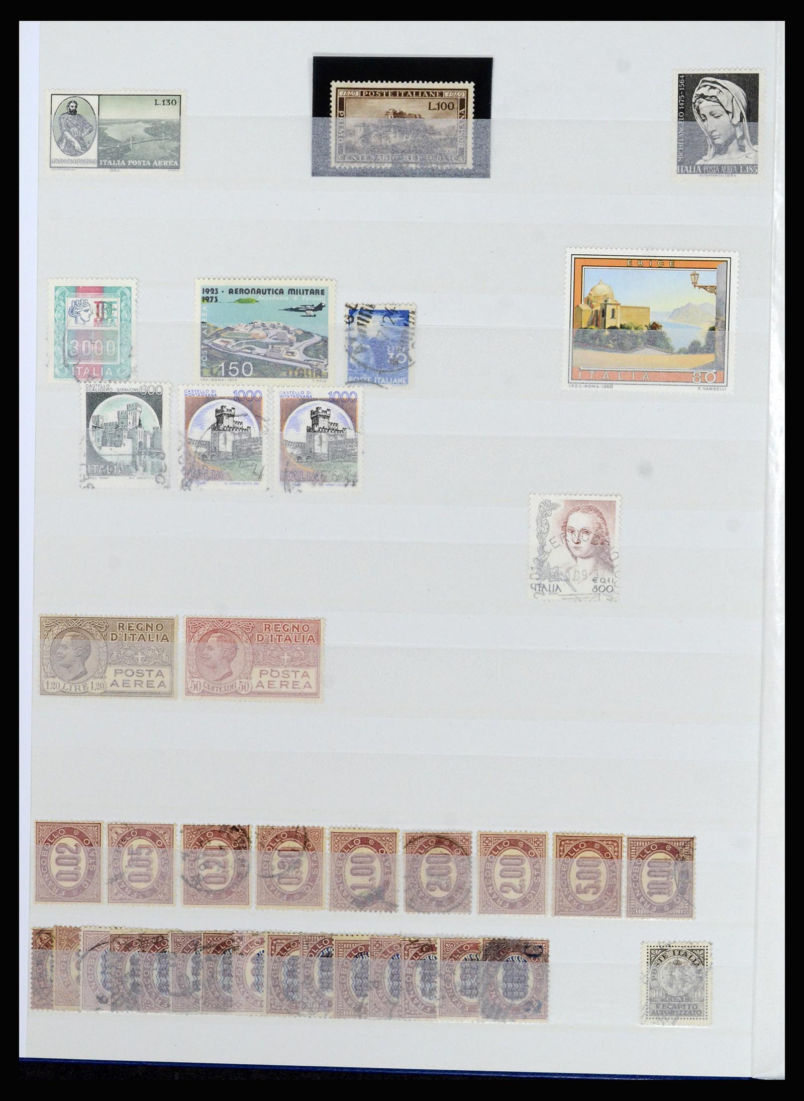 36670 014 - Stamp collection 36670 Italy and territories 1851-1950.