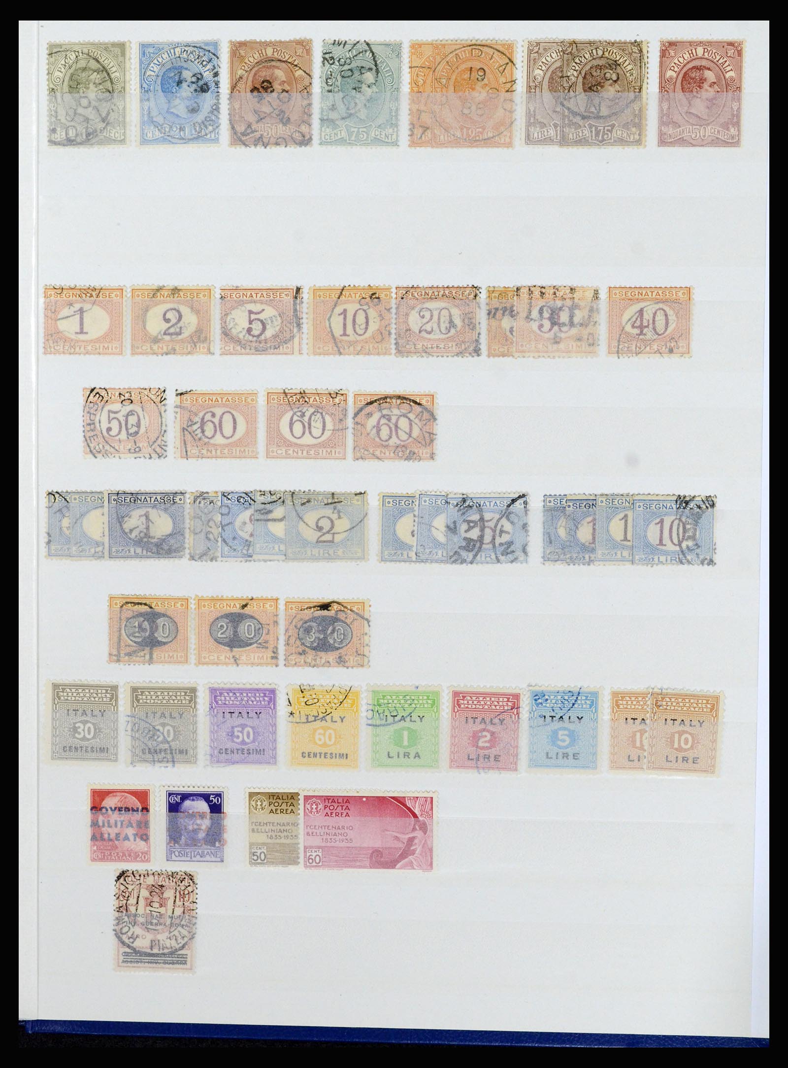 36670 015 - Postzegelverzameling 36670 Italië en gebieden 1851-1950.